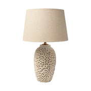 Mariam (26"H) Beige Coral - Inspired Base Table Lamp - Central Designs