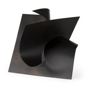 Francesca 18.1L x 18.1W x 18.1H Black Metal Sculptural Decorative Object - Central Designs