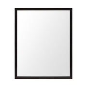 Bristol Espresso 24x30 Faux Wood Frame Bathroom Vanity Mirror