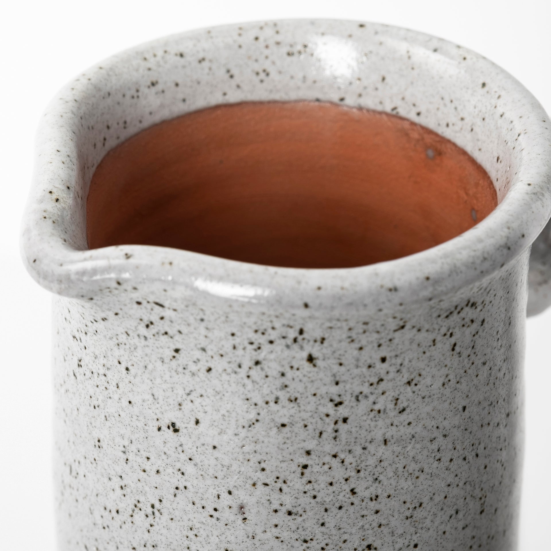 Frieda Small Freckled Gray Ceramic Jug - Central Designs