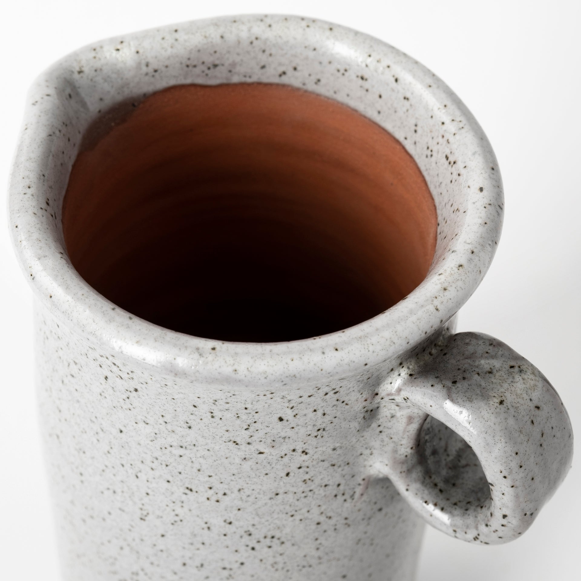 Frieda Small Freckled Gray Ceramic Jug - Central Designs