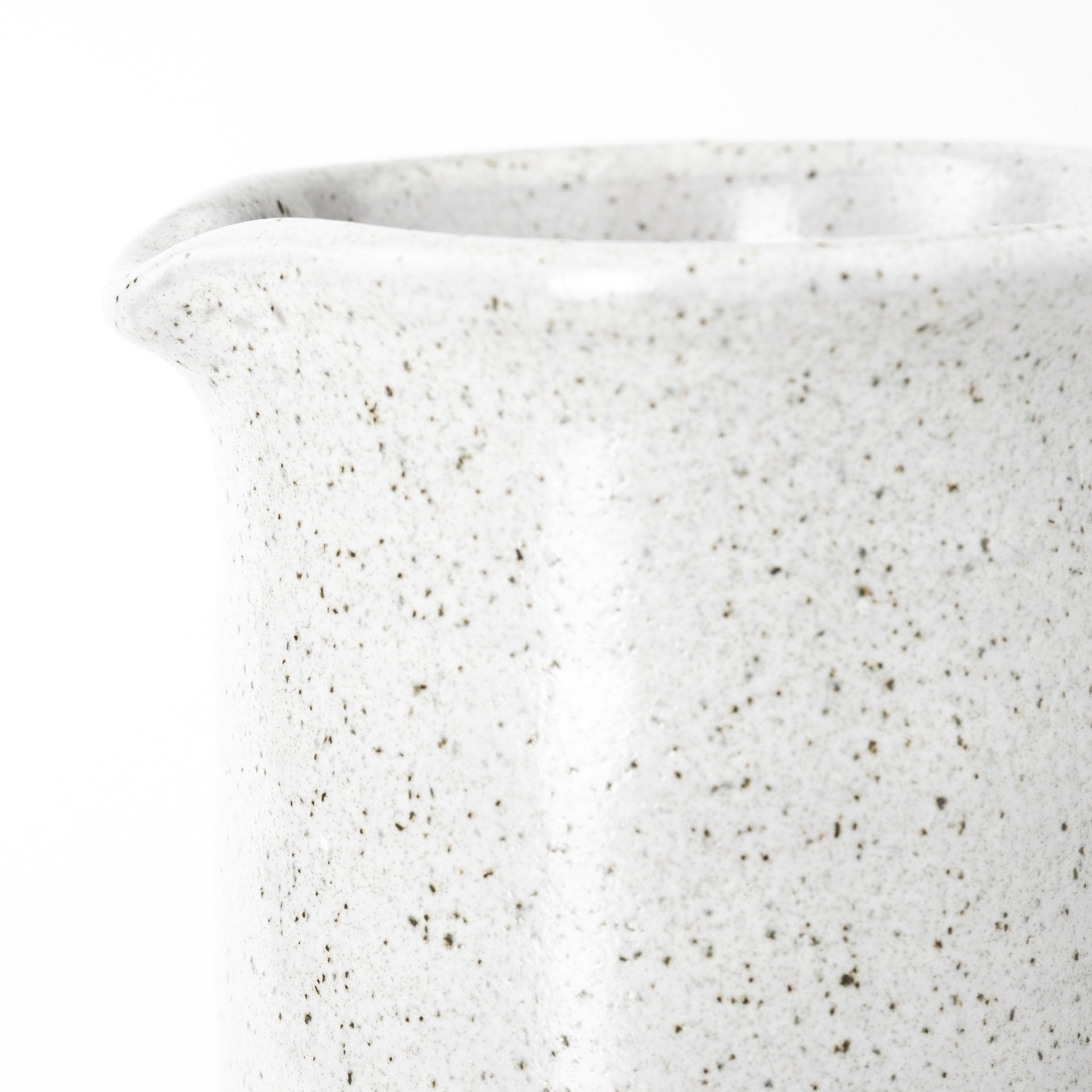 Frieda Small Freckled Gray Ceramic Jug - Central Designs