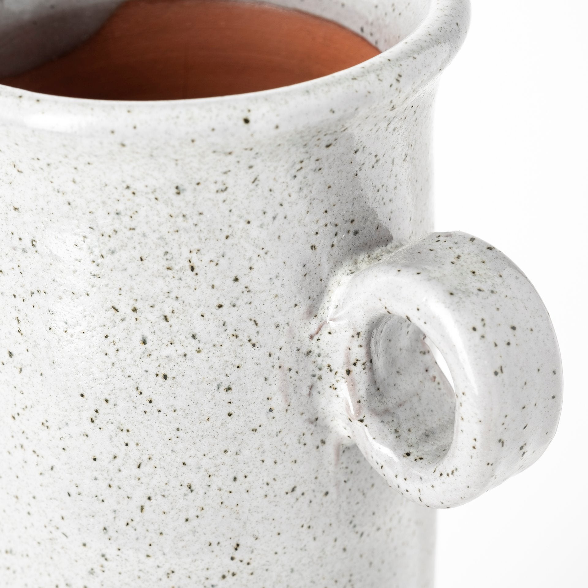 Frieda Small Freckled Gray Ceramic Jug - Central Designs