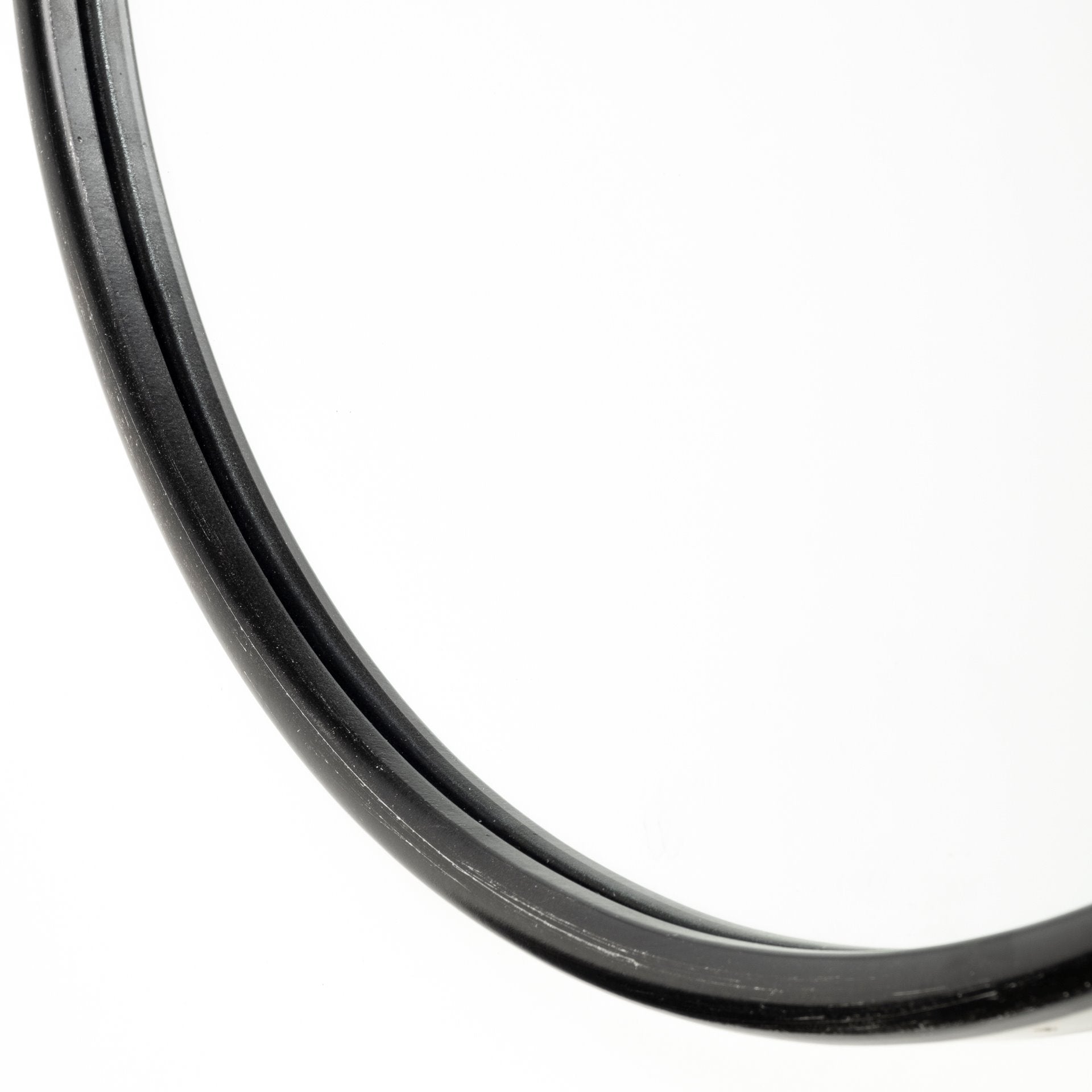 Sylvia II 24"x35" Oval Black Metal Frame Mirror
