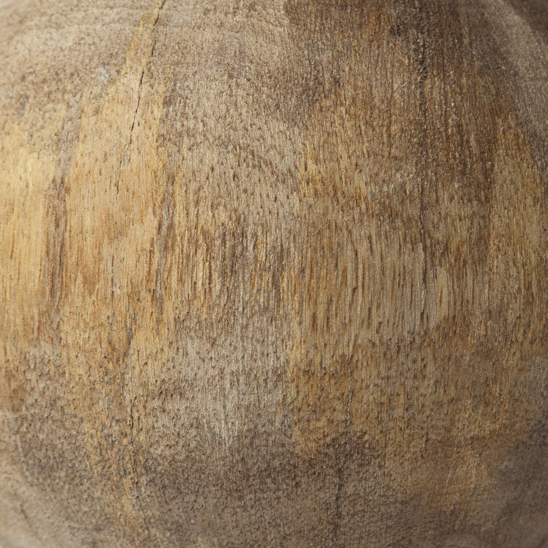 Carrick (Set of 3) Natural Wood Decorative Spheres - Central Designs