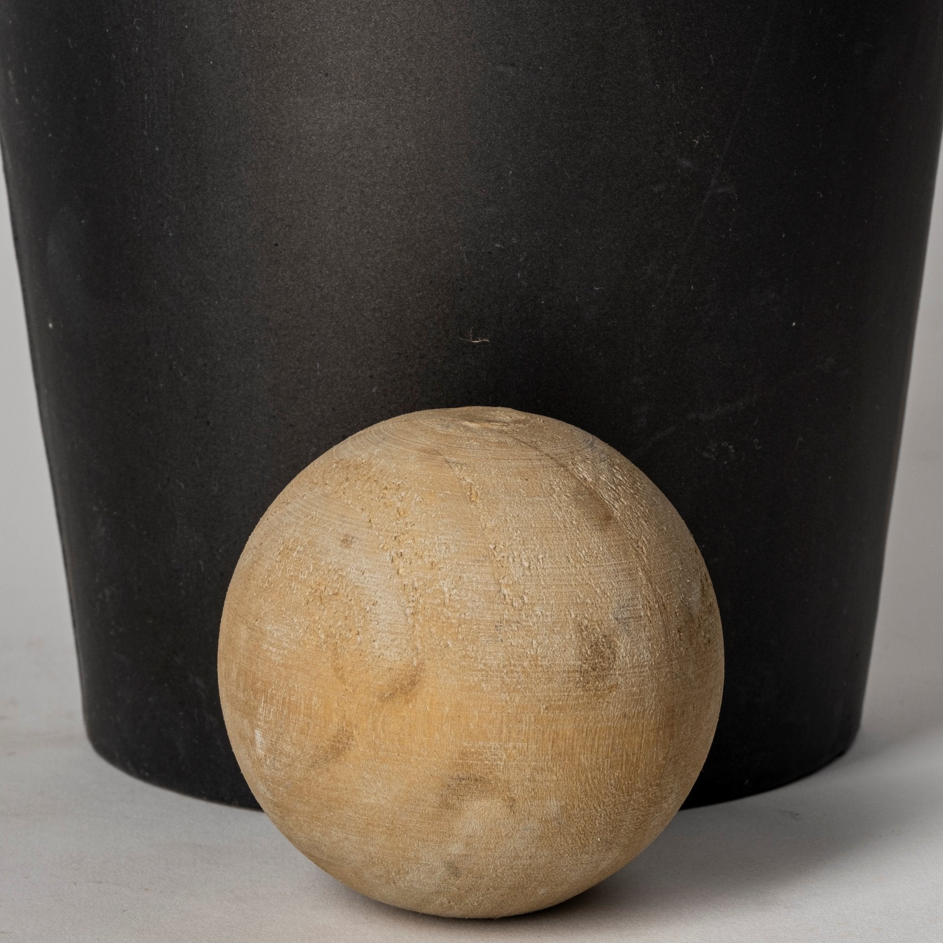 Asher Set of Two Black Metal Urns - Central Designs