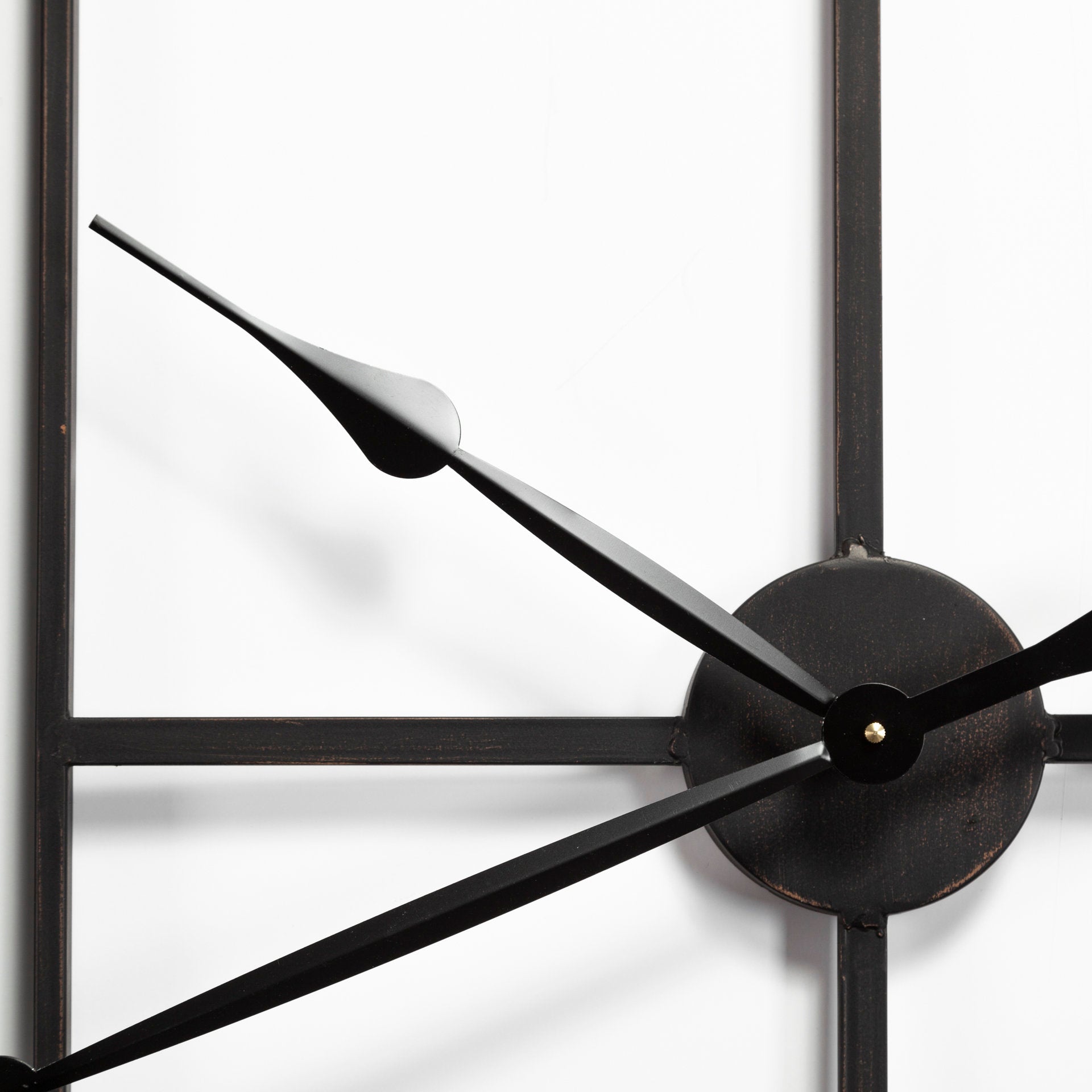 Norwood 60" Square Oversized+ Industrial Wall Clock - Central Designs