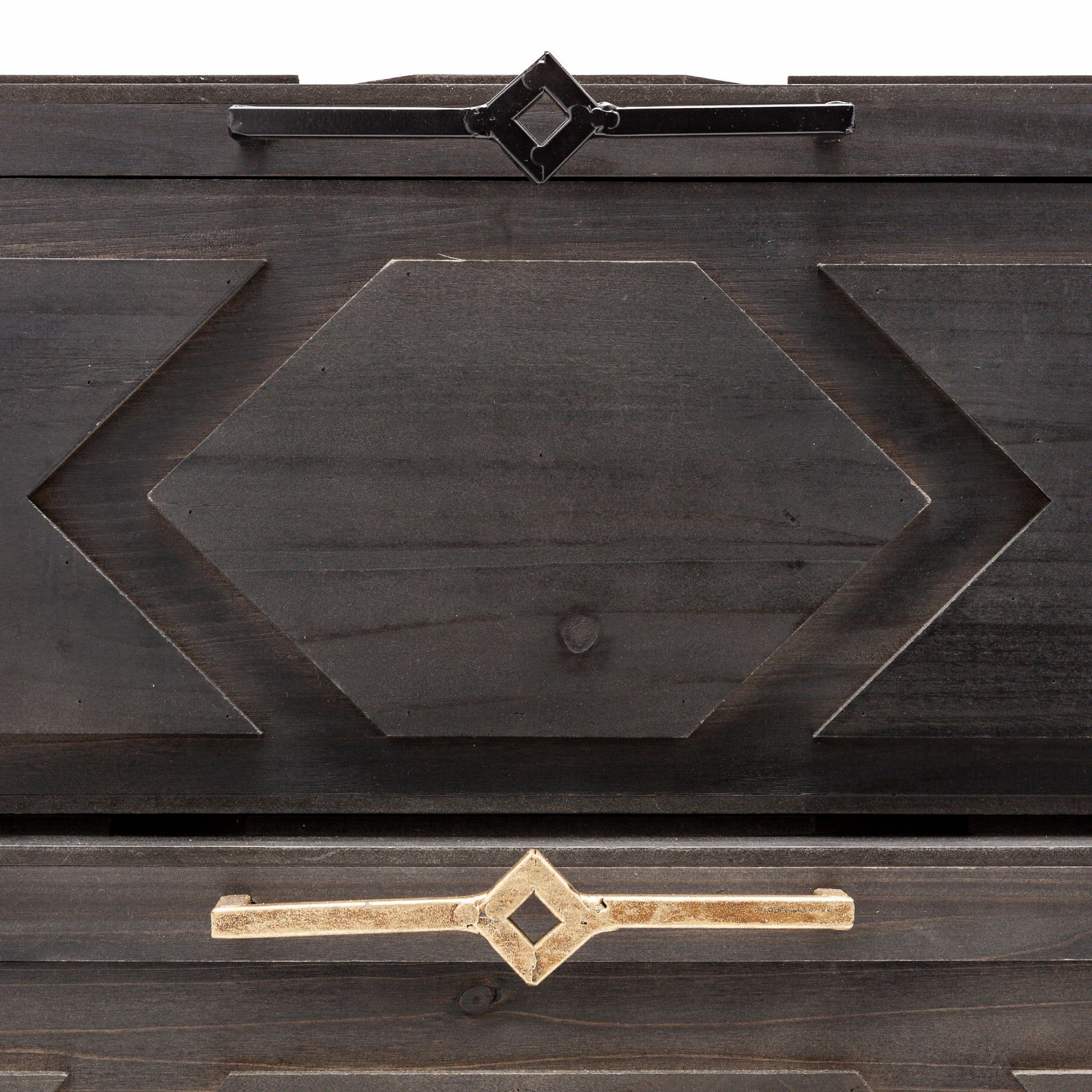 Cassia Set of 2 Brown Wooden Boxes - Central Designs