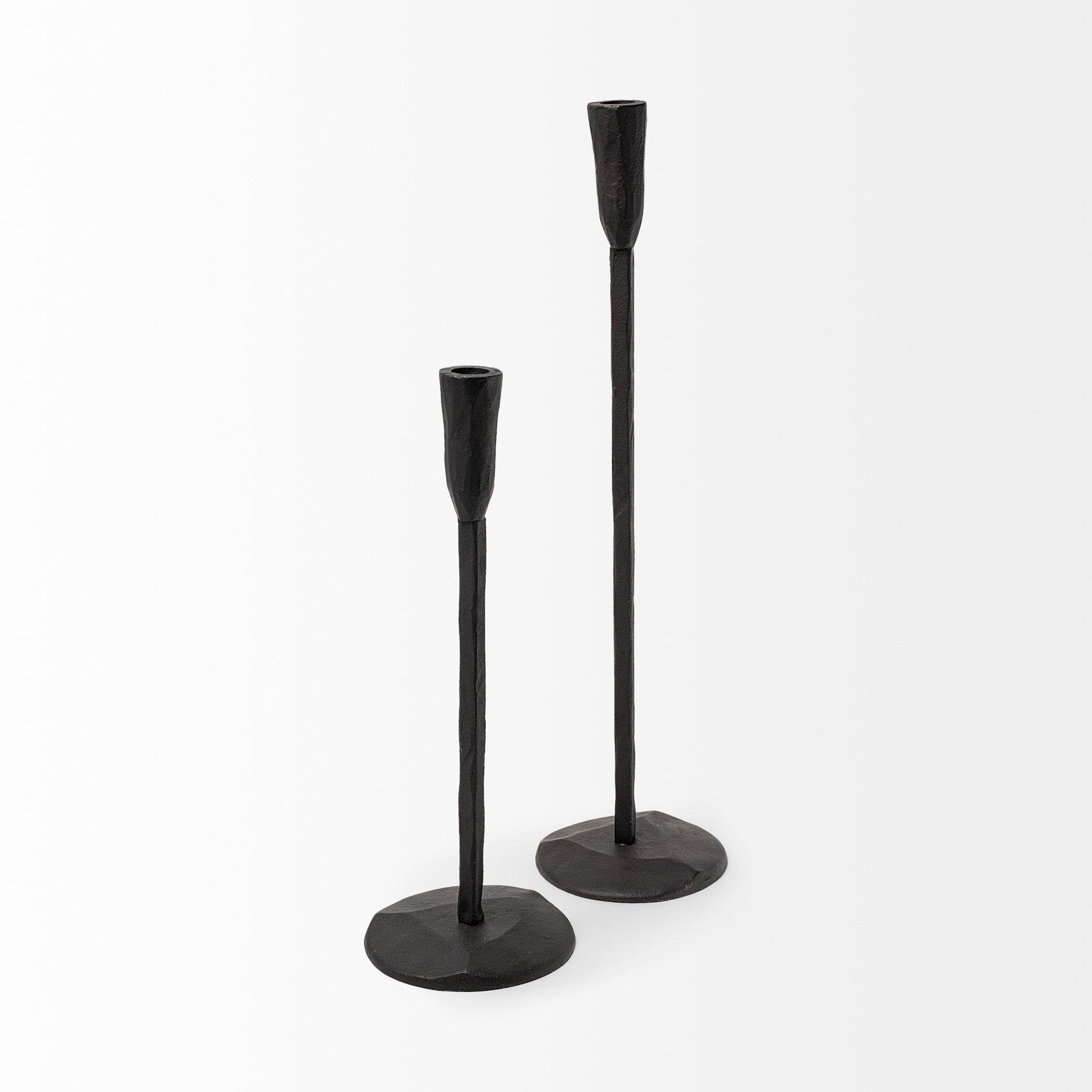 Levit (Large) Black Table Candle Holder - Central Designs
