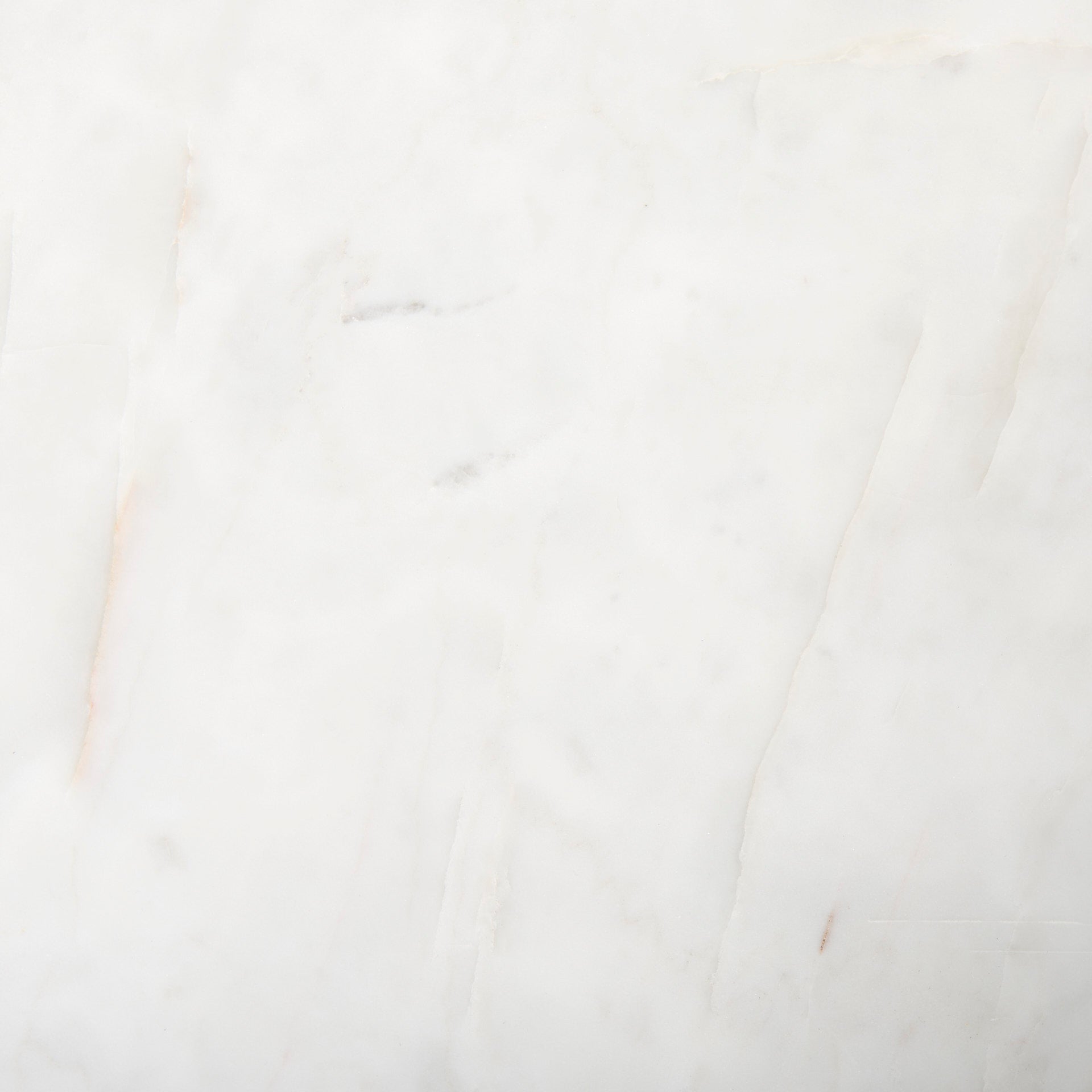 Nathan II 18" x 20" Square Top White Marble and Black Metal End/Side Table - Central Designs