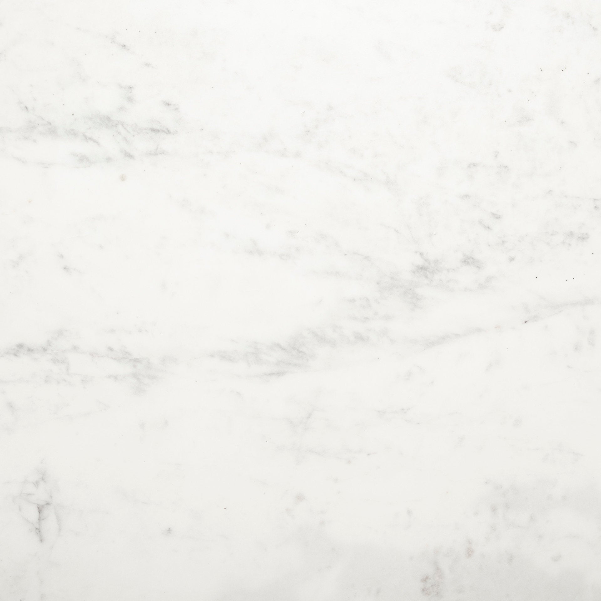 Tanner II 48" Round White Marble Top Black Metal Base Dining Table - Central Designs