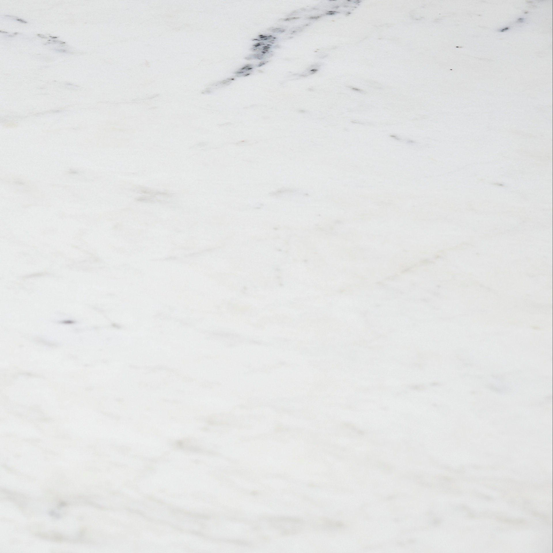 Larkin II Marble and Medium Brown Wood Round Tabletop Nesting End/Side Tables