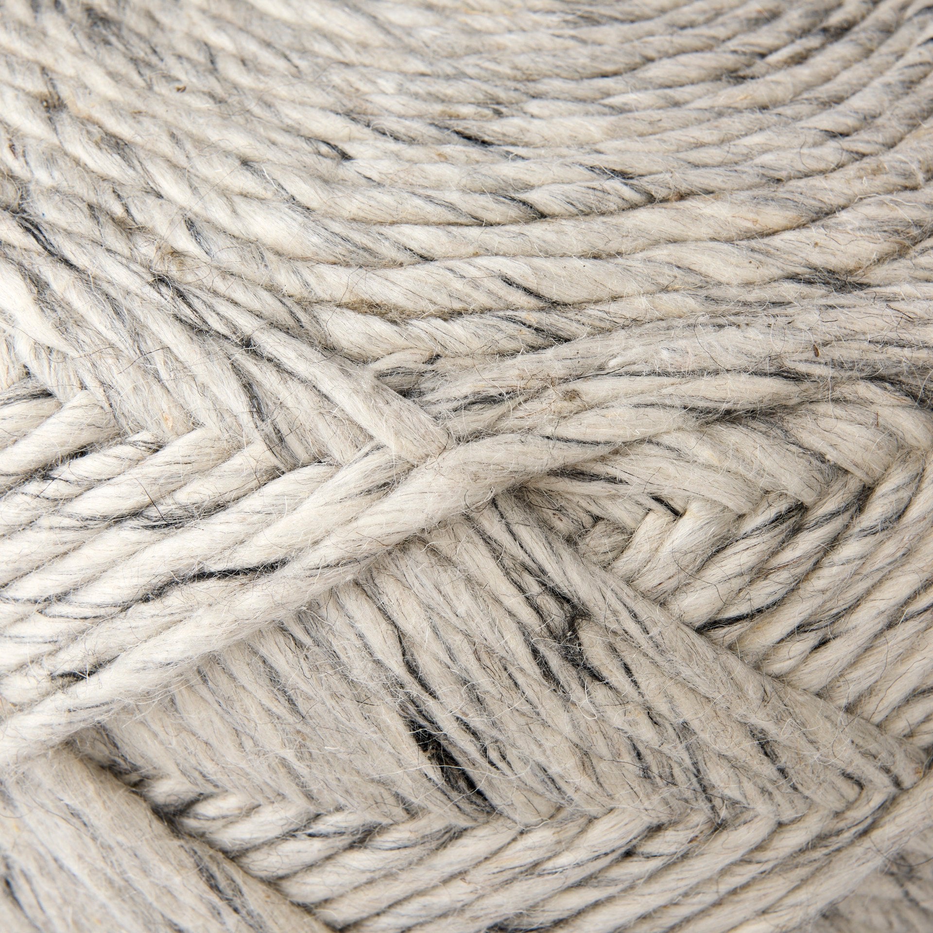 Esfera 17.7L x 15.7W x 15.7H Beige Chevron Woven Round Pouf - Central Designs