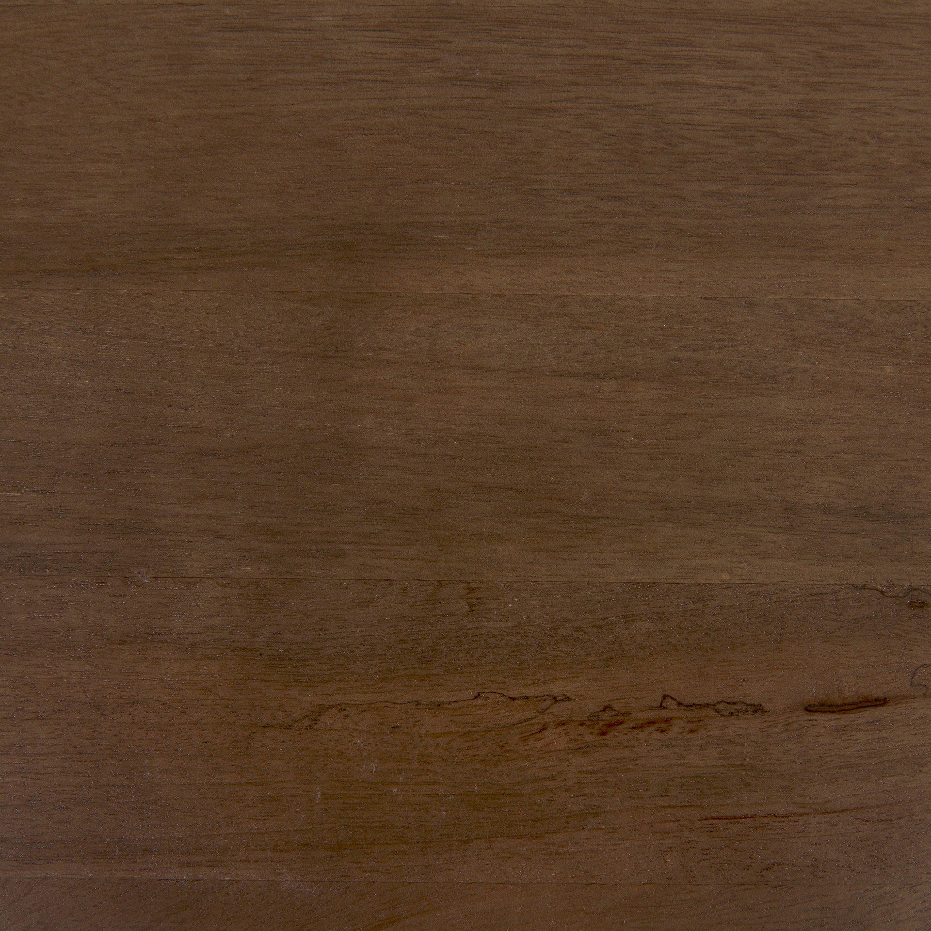 Faye 50L x 15W x 30H Medium Brown Wood W/Antique Nickel Metal Base Console Table - Central Designs