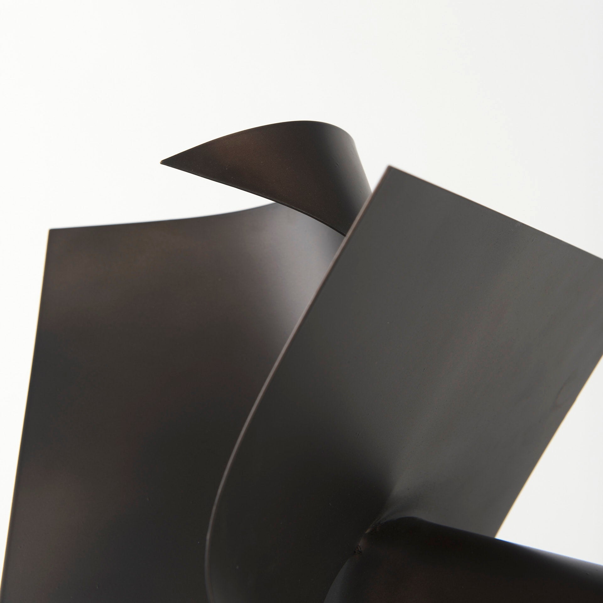 Francesca 11.8L x 11.8W x 11.8H Black Metal Sculptural Decorative Object - Central Designs