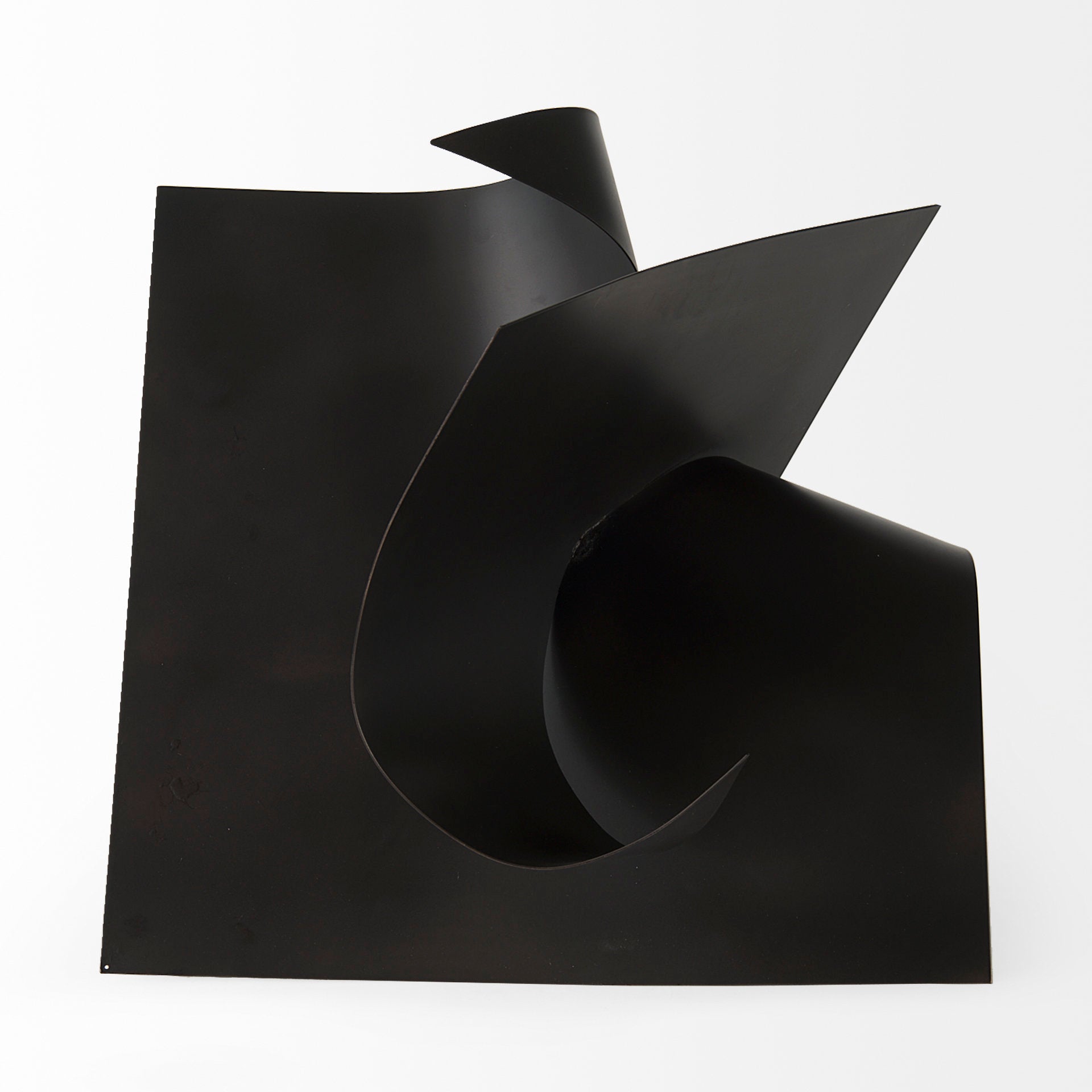 Francesca 18.1L x 18.1W x 18.1H Black Metal Sculptural Decorative Object - Central Designs