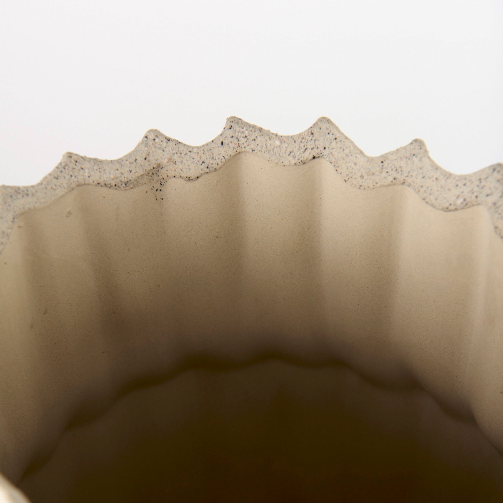 Cardon 14.4H Cream Ceramic Vase - Central Designs