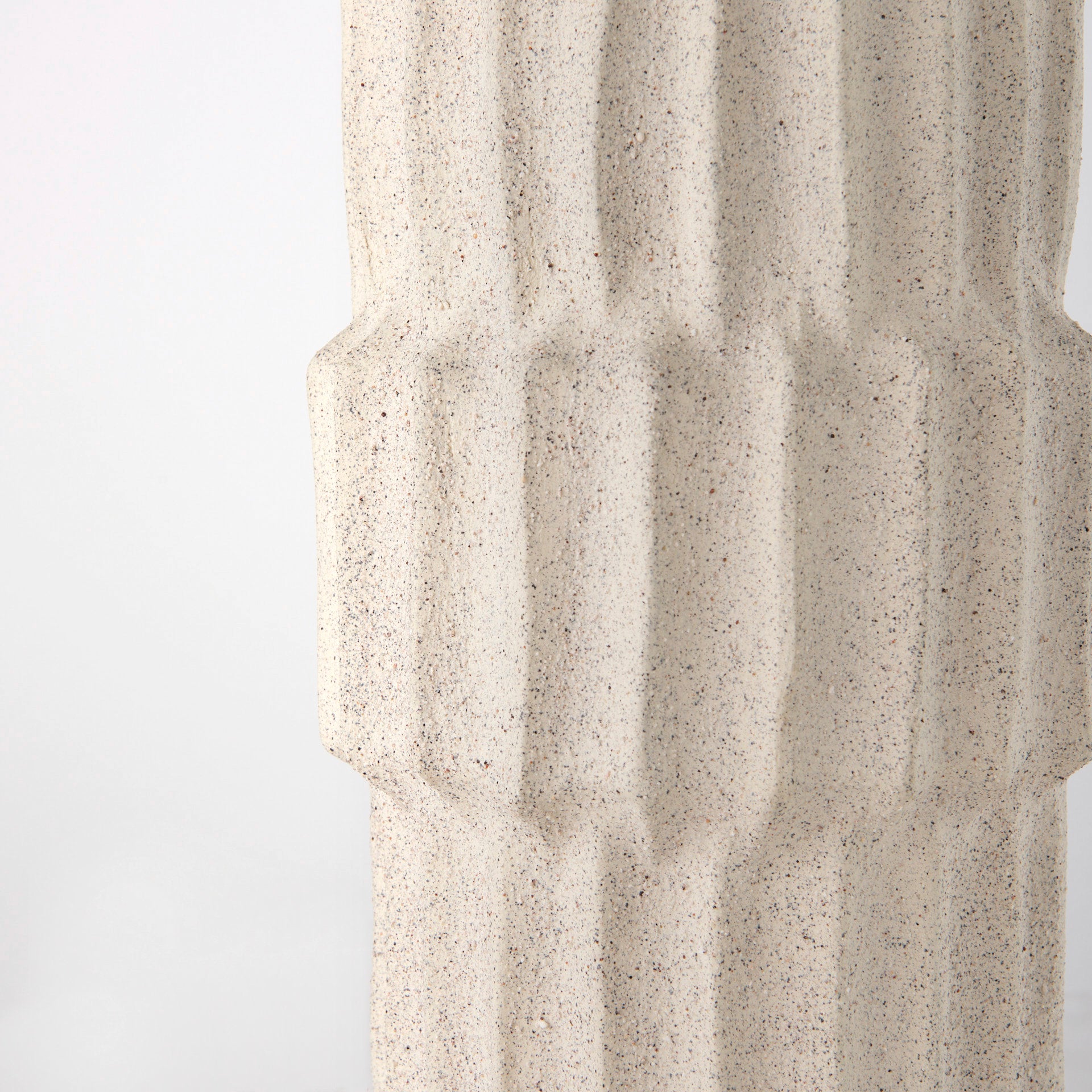 Cardon 14.4H Cream Ceramic Vase - Central Designs