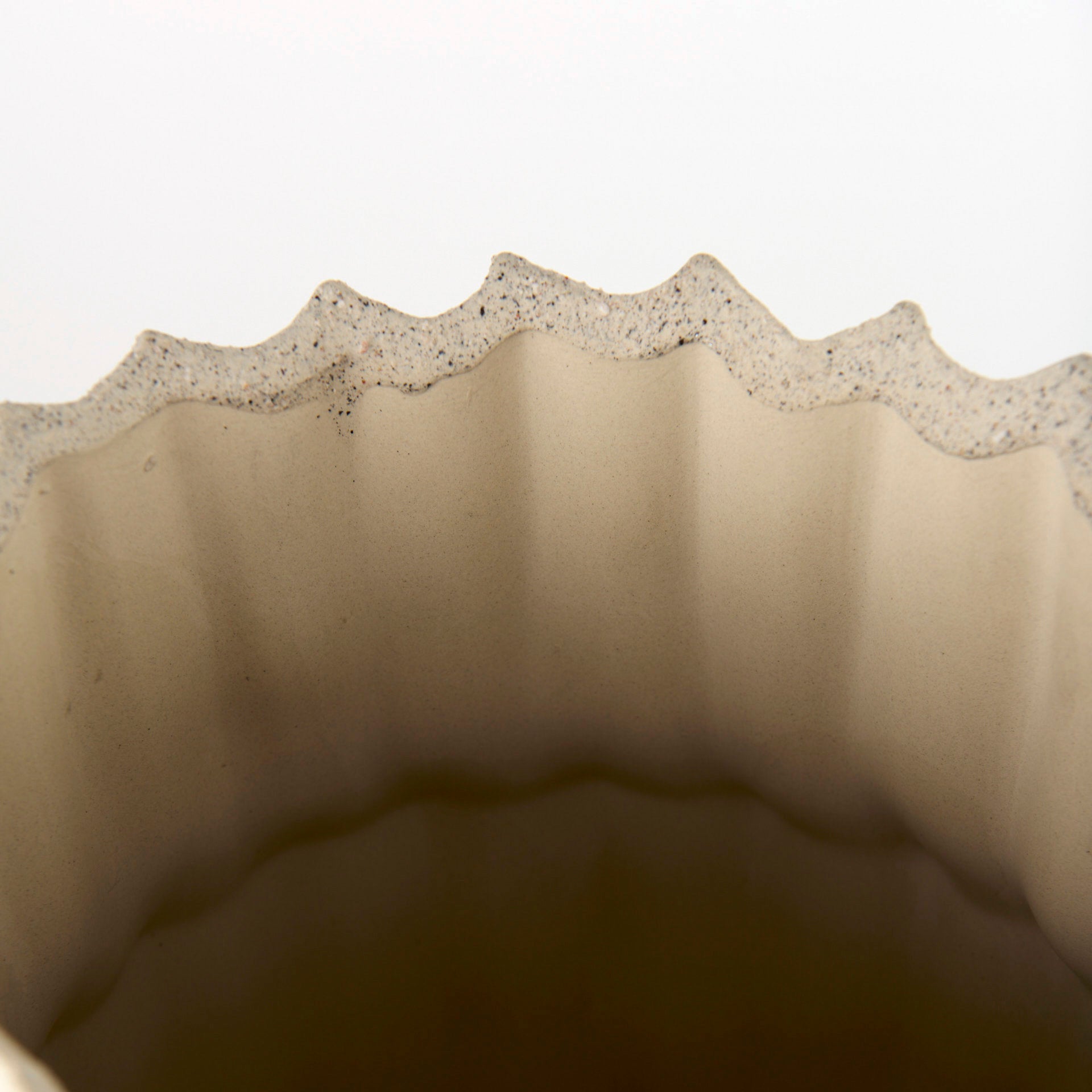 Cardon 23.0H Cream Ceramic Vase - Central Designs