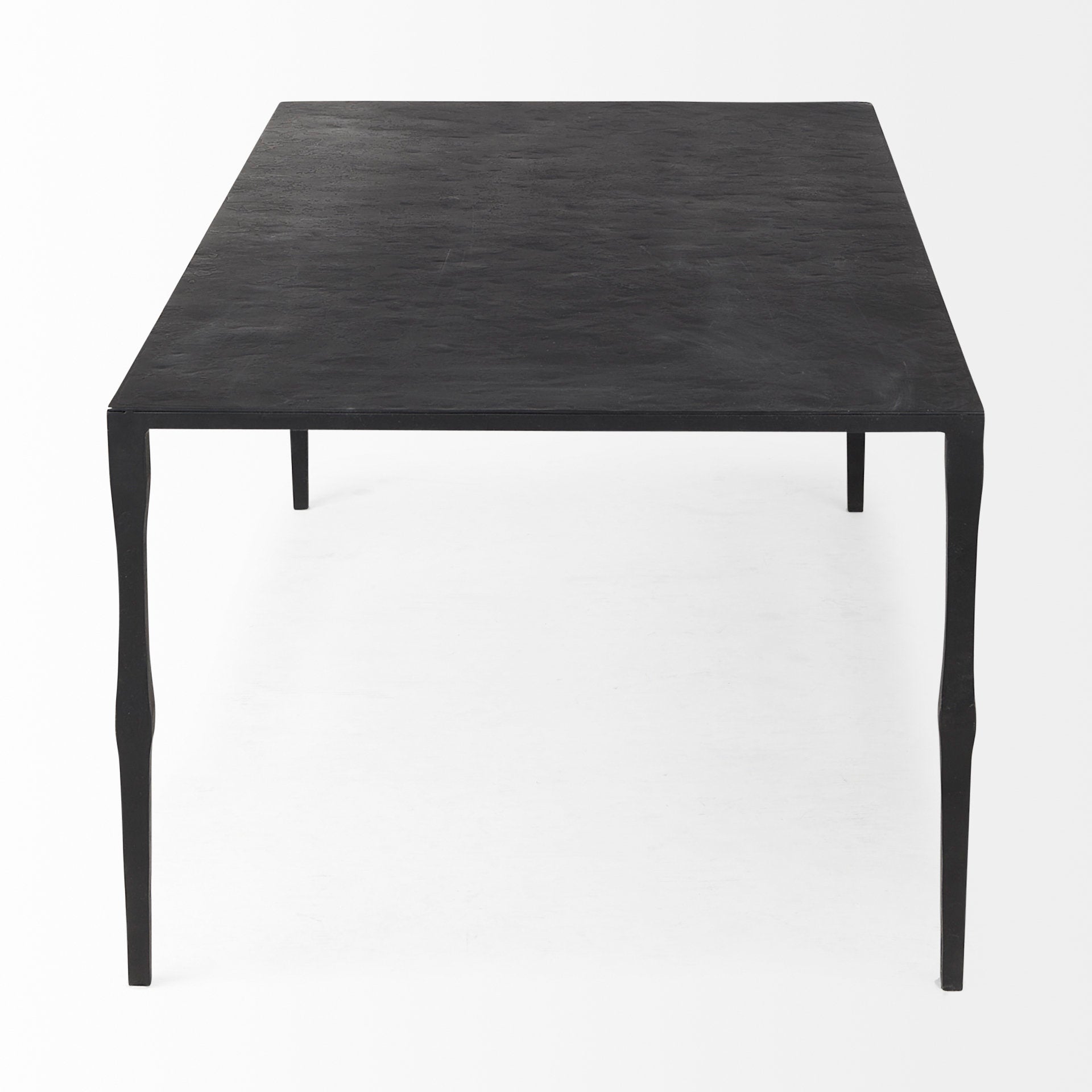 Timothy 42.0 X 22.0 X 15.5 Ebony Black Iron Coffee Table - Central Designs