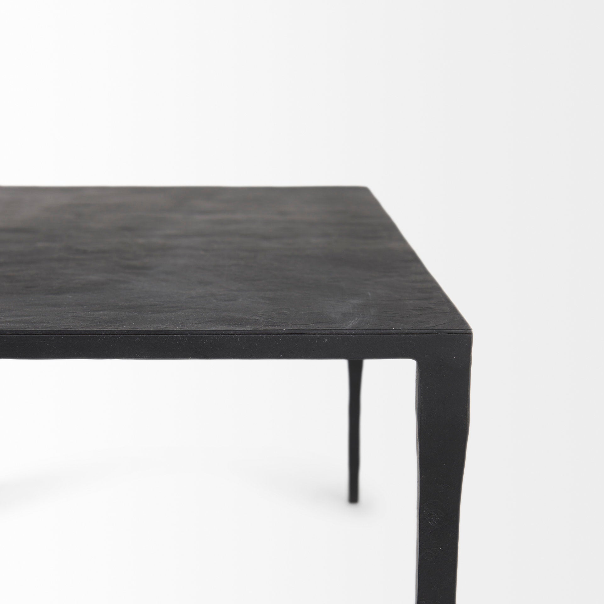 Timothy 42.0 X 22.0 X 15.5 Ebony Black Iron Coffee Table - Central Designs