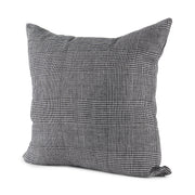 Ramone 20 x 20 Black and White Fabric Decorative Pillow Cover - Central Designs