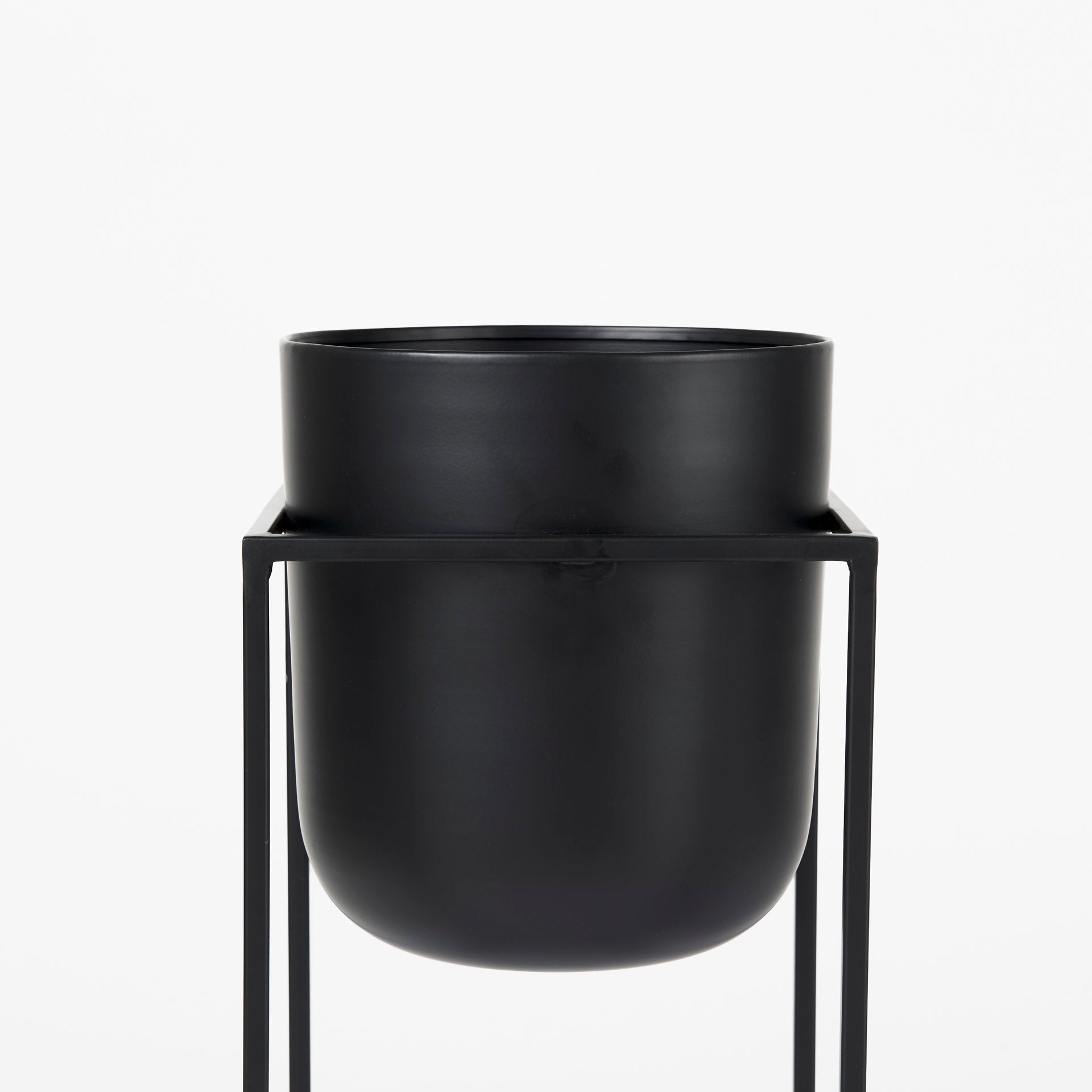 Bumble (Set of 2) 12L x 12W x 32H Black Plant Stands - Central Designs