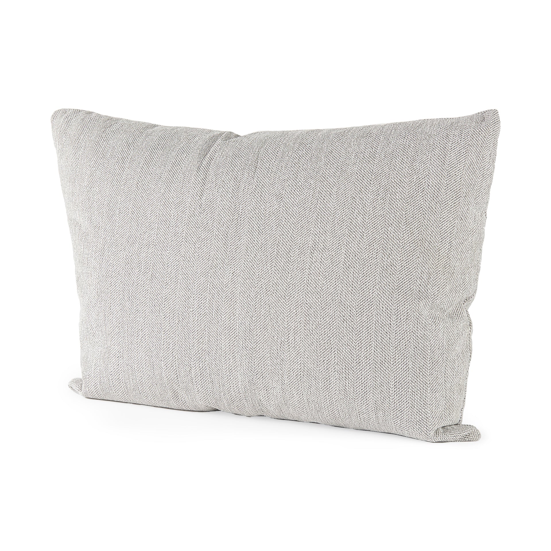 Valence Light Gray Arm Pillow Sectional Piece - Central Designs
