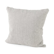 Valence Light Gray Throw Pillow Sectional Piece - Central Designs