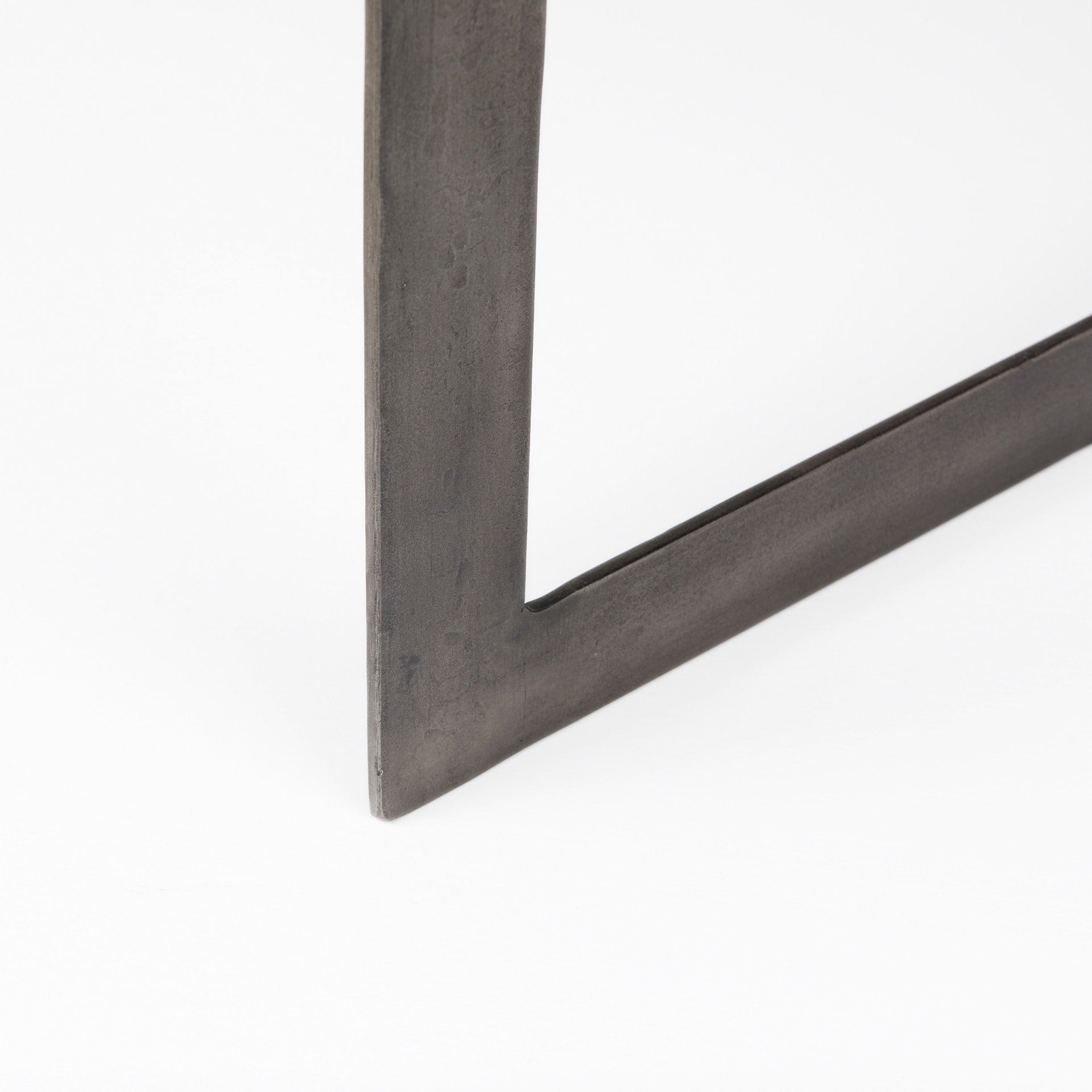 Faye 34L x 34W x 17H Medium Brown Wood W/Antique Nickel Metal Base Square Coffee Table - Central Designs