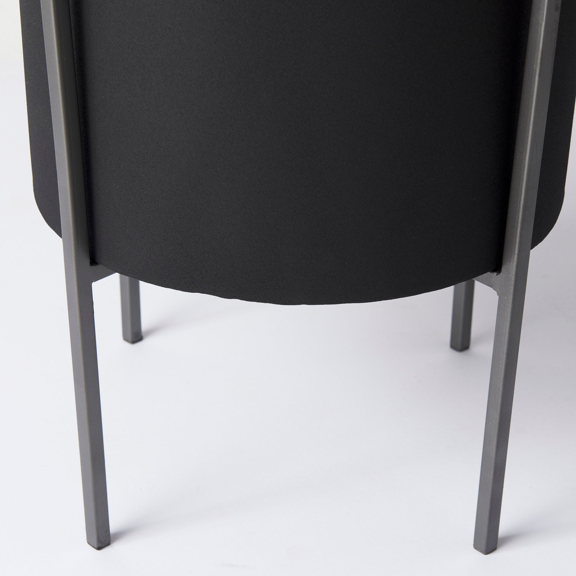 Claypoole (Set of 3) Black Plant Stands - Central Designs