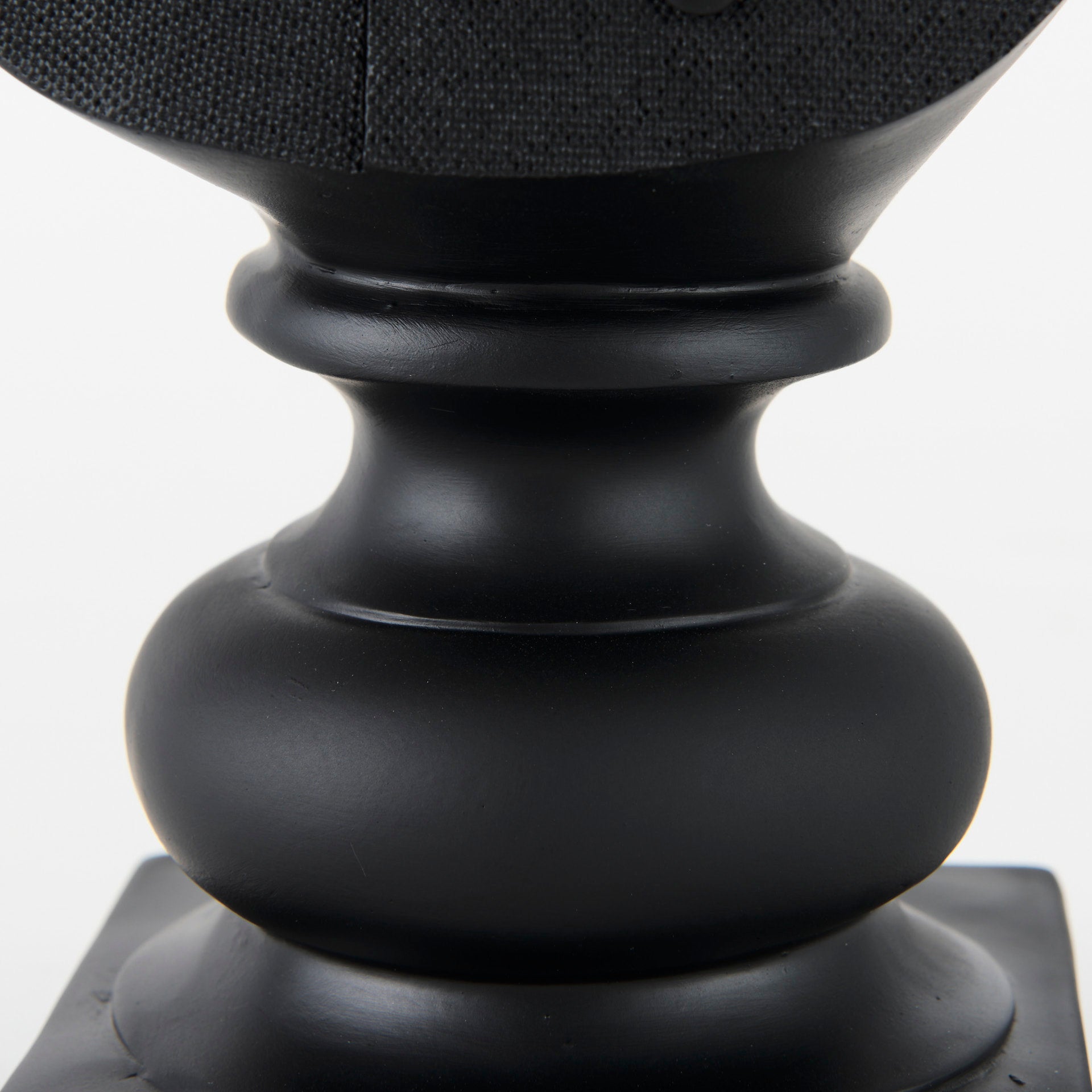 Murray 6.0L x 4.5W x 13.0H Black Painted Resin Fox in a Suit Bust - Central Designs