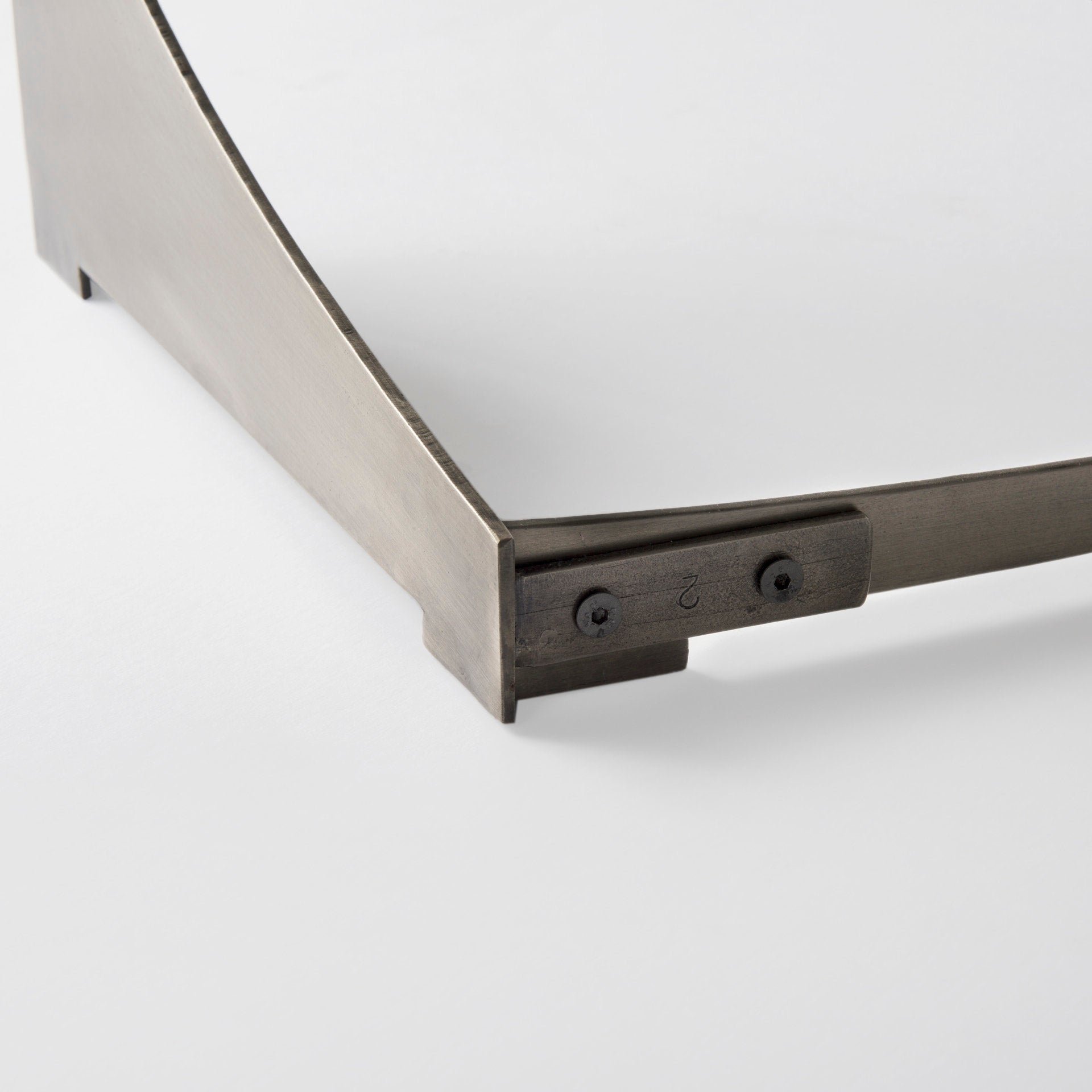 Reinhold III Black Marble Top Iron Coffee Table - Central Designs