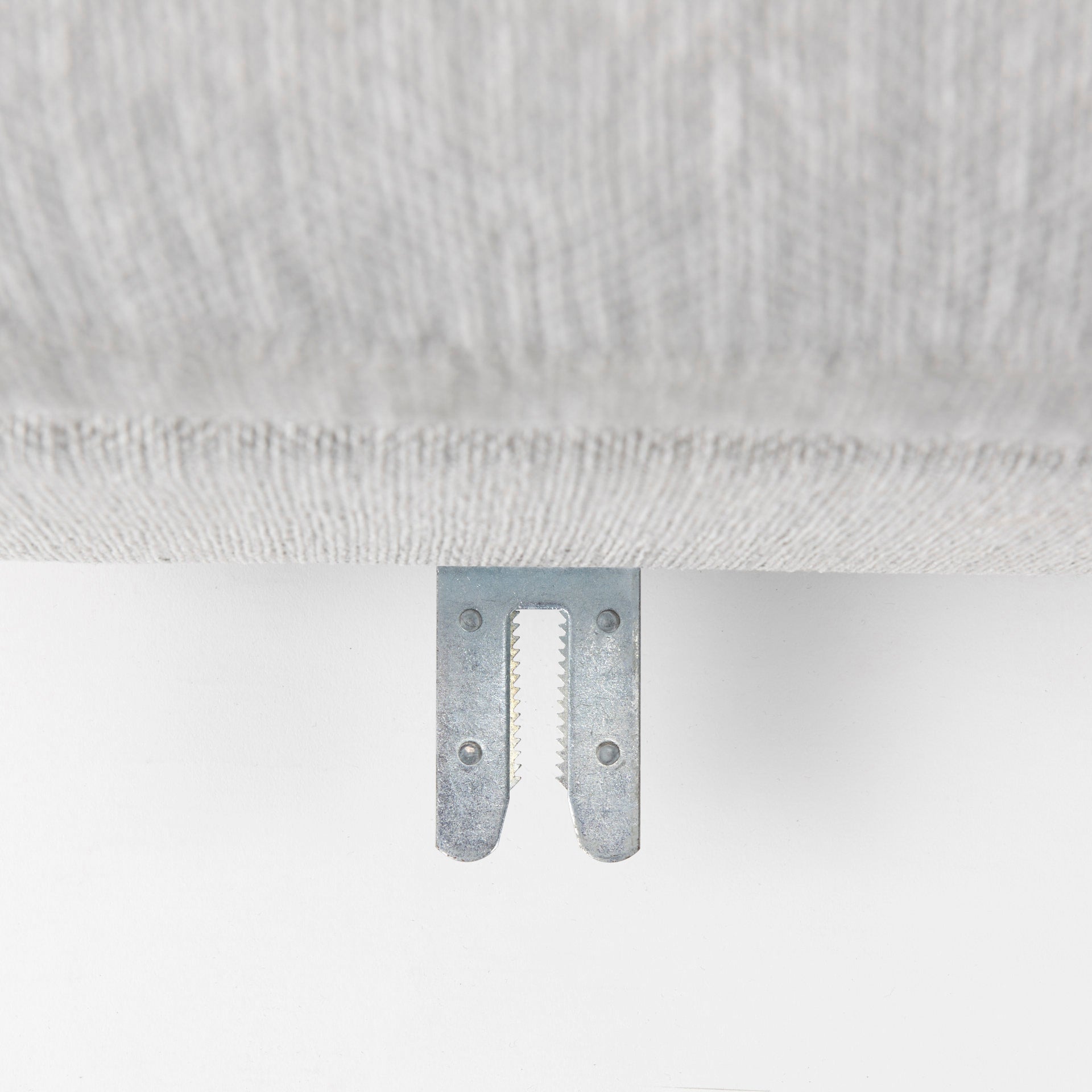 Valence 38.6L x 26.0W x 17.7H Light Gray 2/3 Ottoman Sectional Piece - Central Designs