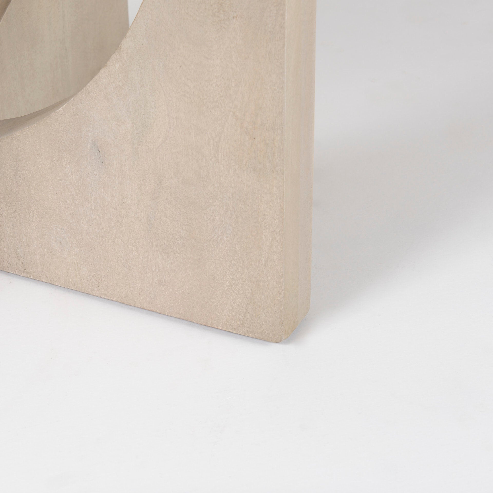 Liesl 54.L x 54.0W x 30.0H Barely Gray Finished Wood W/ Circular Top Dining Table - Central Designs