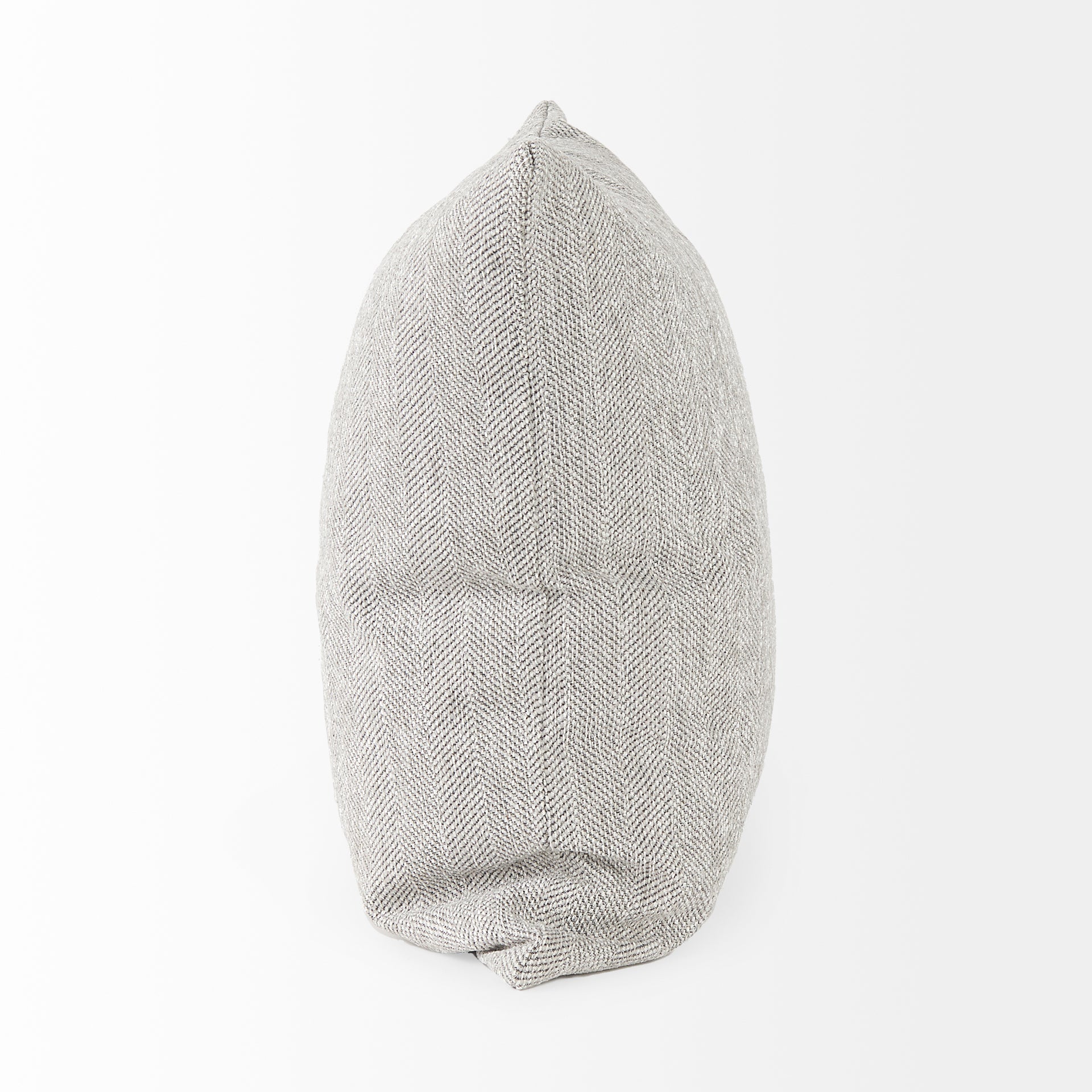 Valence Light Gray Throw Pillow Sectional Piece - Central Designs