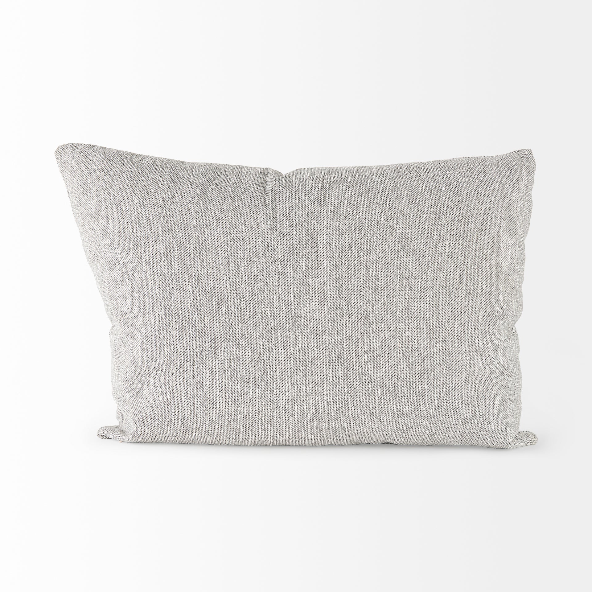 Valence Light Gray Arm Pillow Sectional Piece - Central Designs