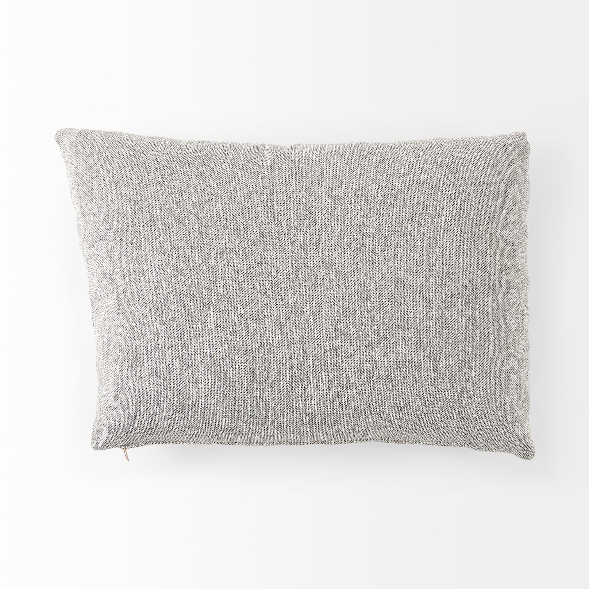 Valence Light Gray Arm Pillow Sectional Piece - Central Designs