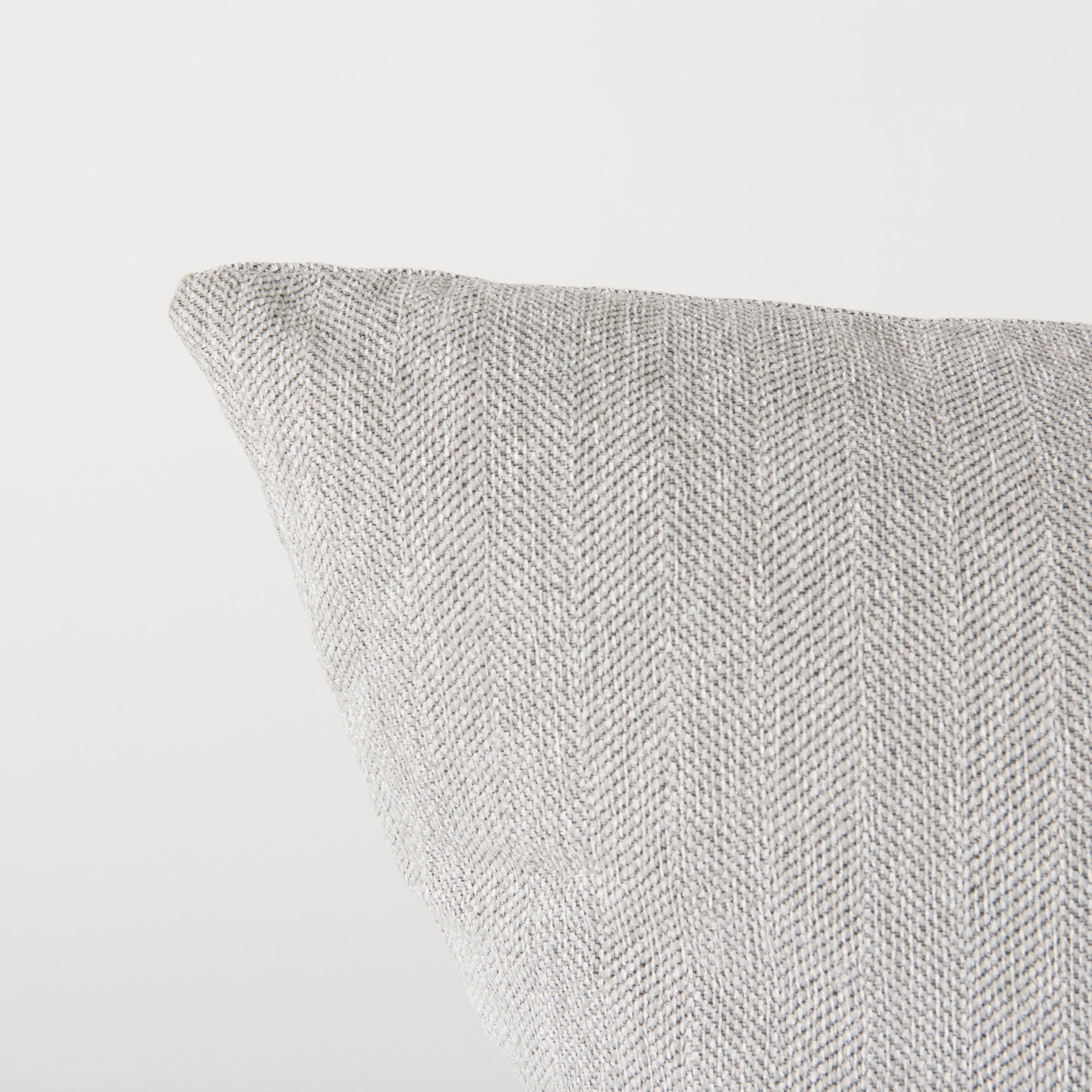 Valence Light Gray Arm Pillow Sectional Piece - Central Designs