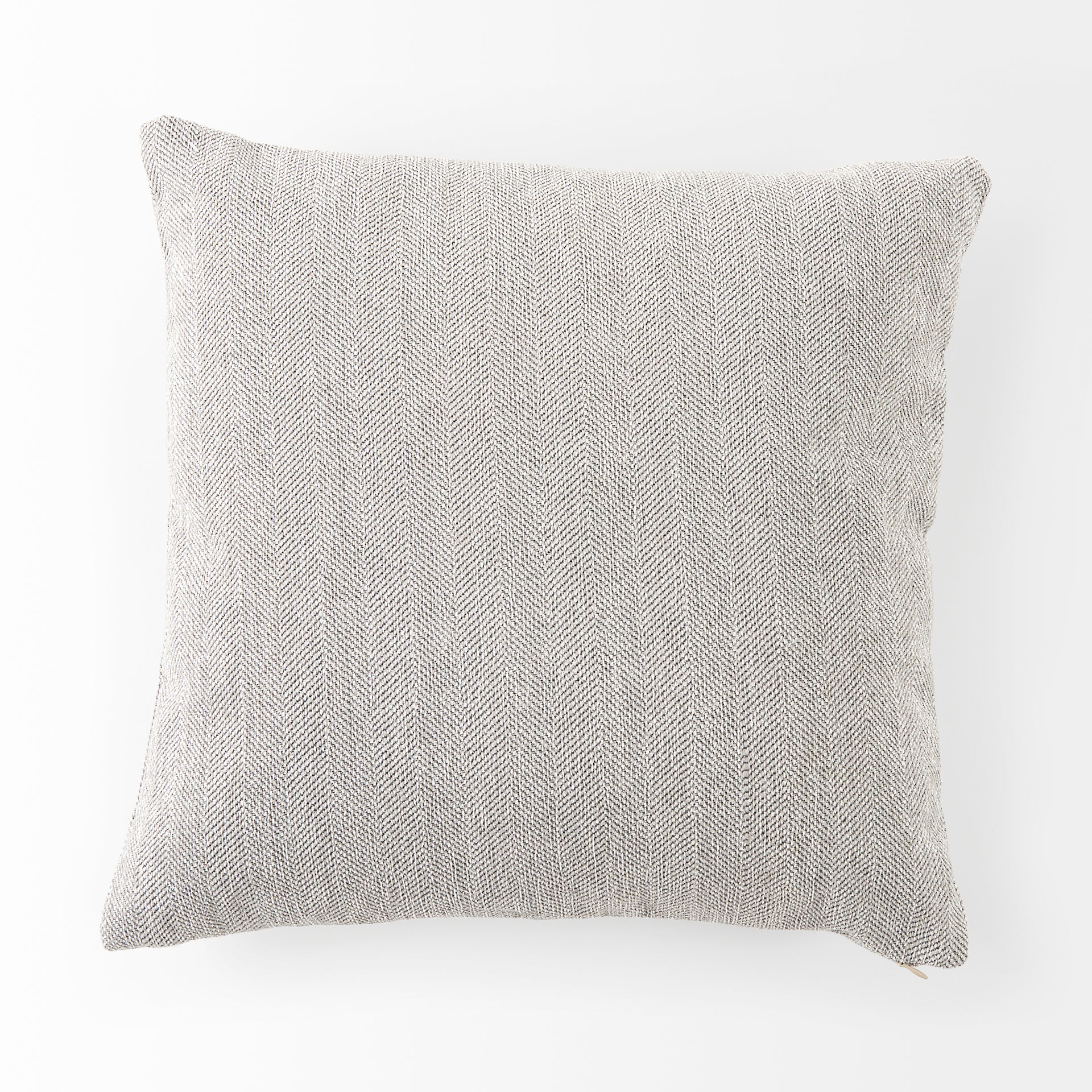 Valence Light Gray Throw Pillow Sectional Piece - Central Designs