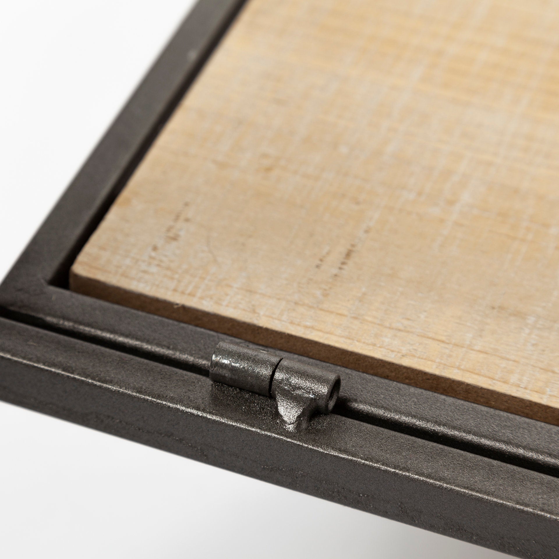 Carell 31L x 18W Black Metal And Wood Shelf Hall Tree - Central Designs