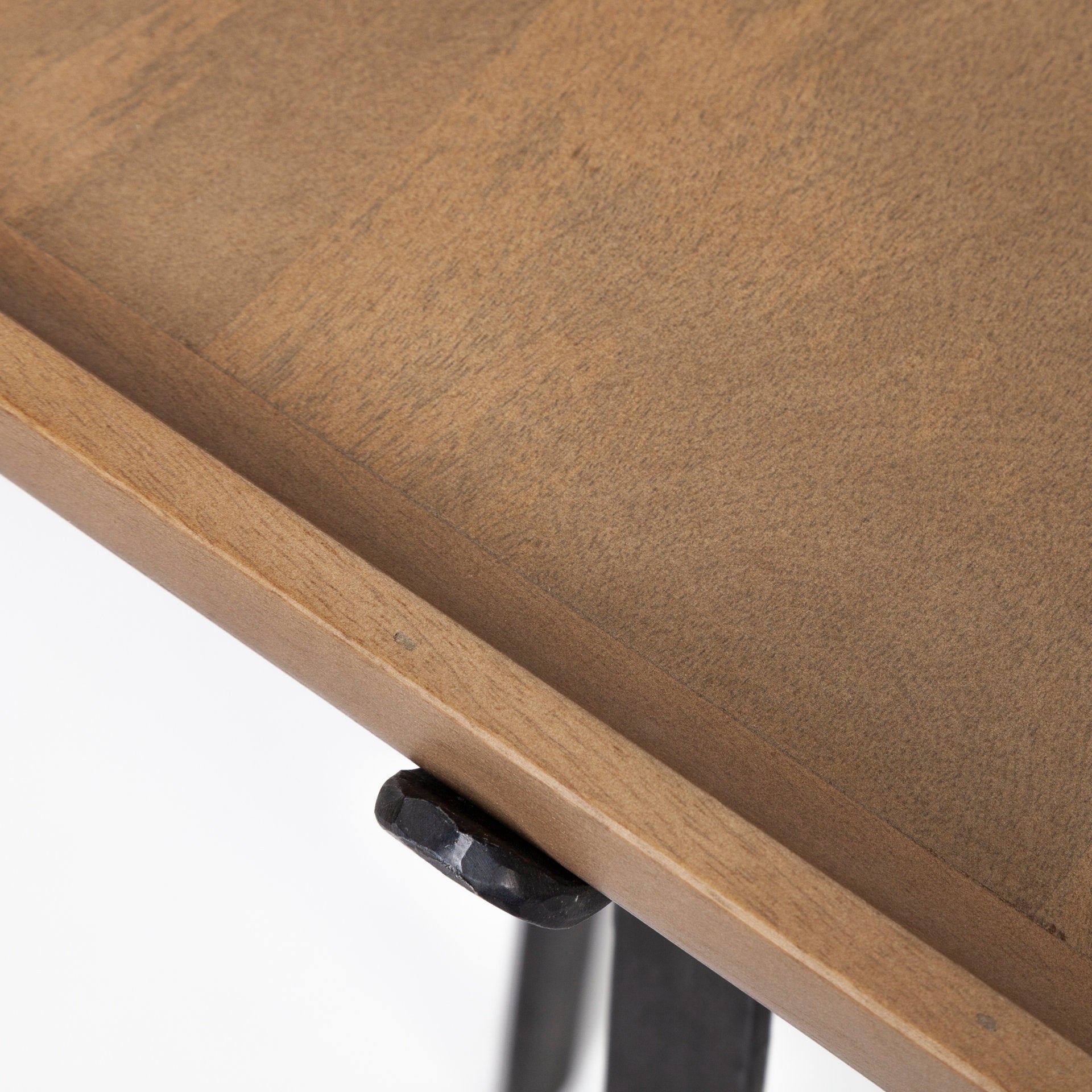 Helios II 60L x 14W x 29H Rectangular Brown Raised Edge Top Console Table - Central Designs