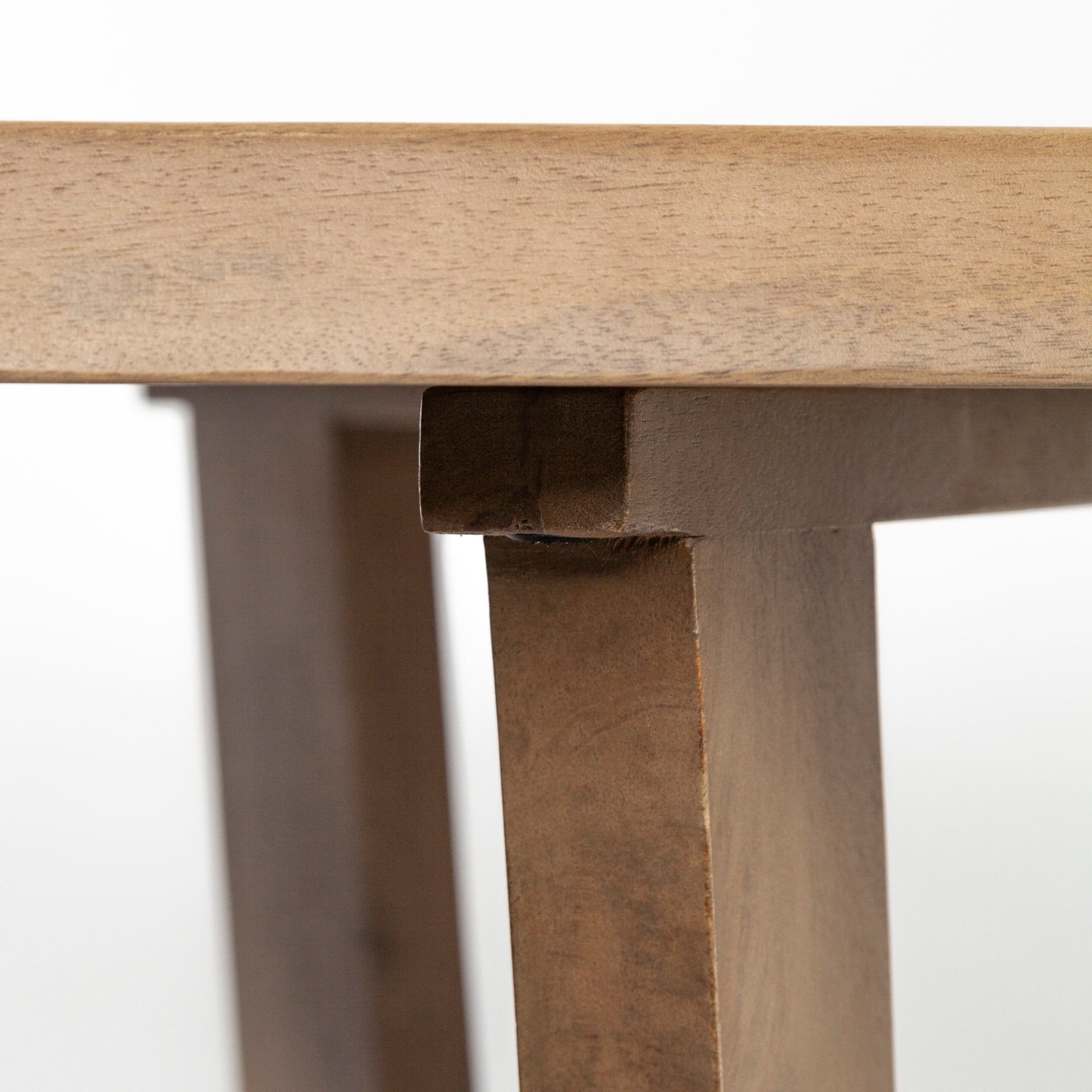 Denver 91.5x38 Rectangular Brown Solid Wood Top & Base Dining Table - Central Designs