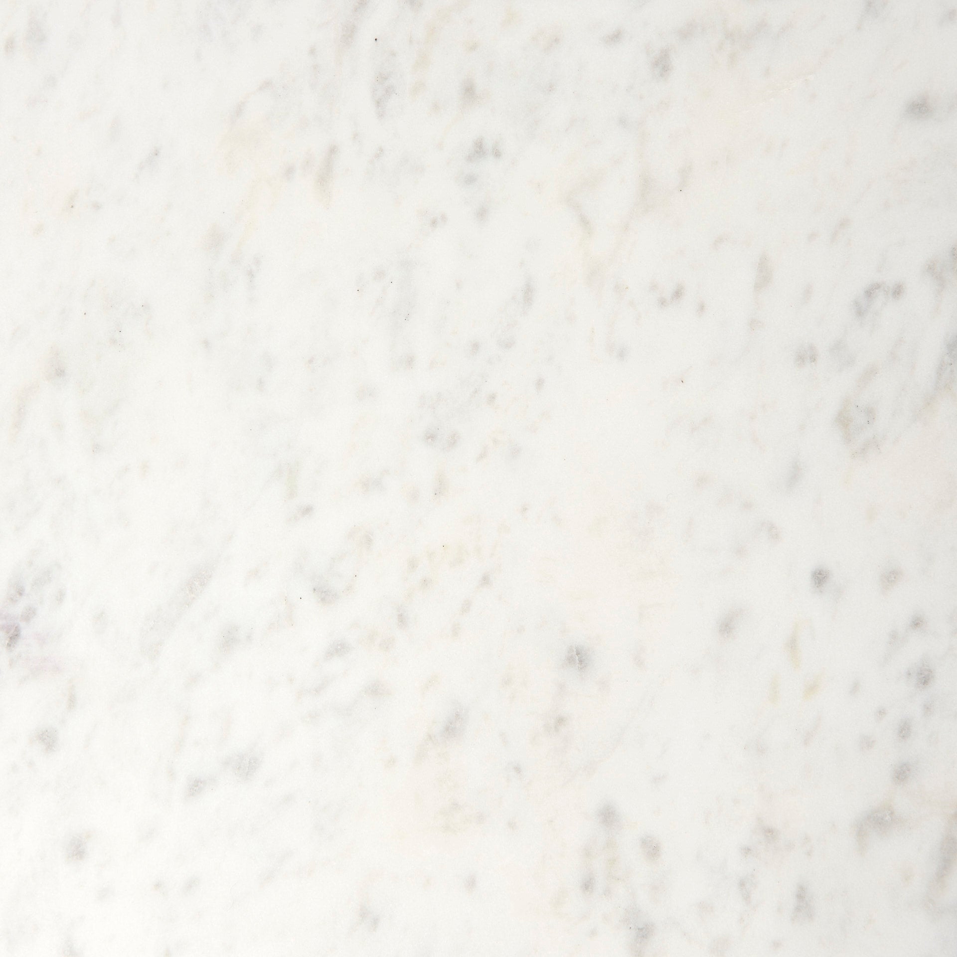 Lorlei 20.0L x 20.0W x 23.8H White Marble Top W/ Gray Iron Legs End and Side Table - Central Designs