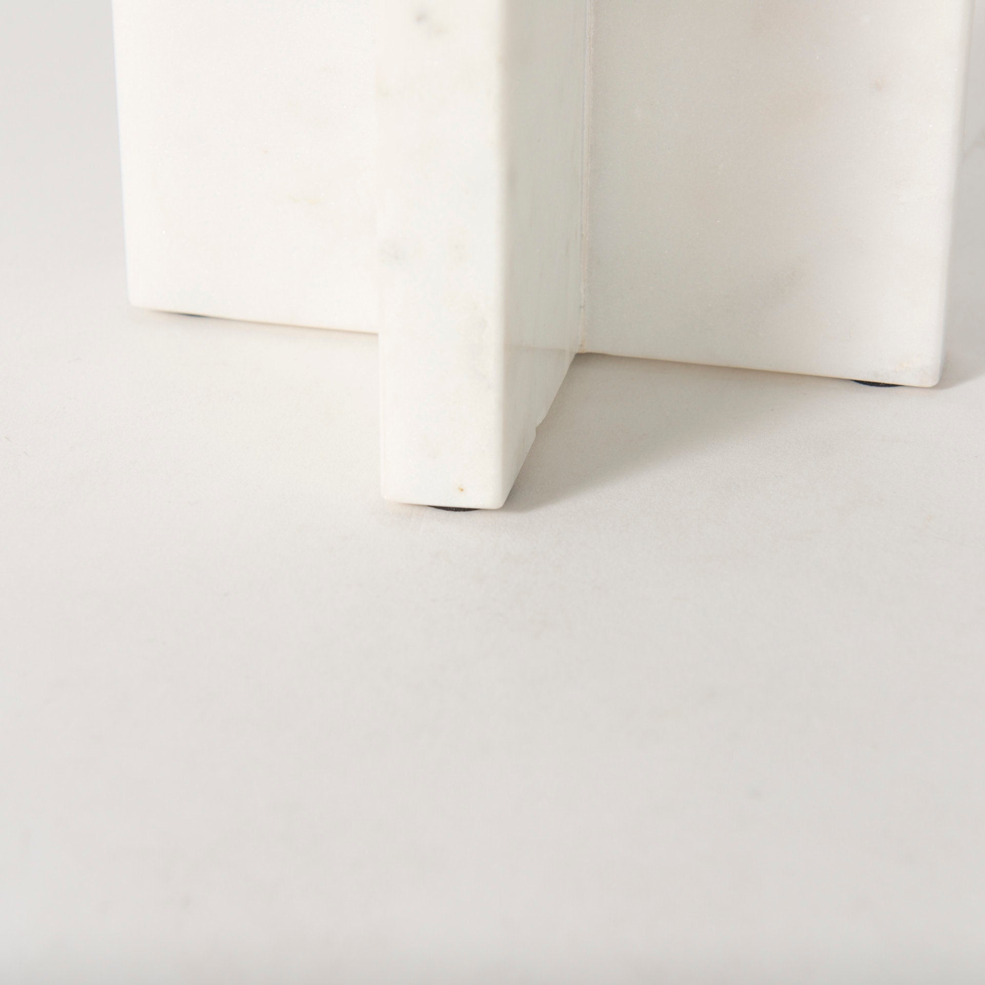 Sophia 5.5"L x 3.5"W x 8.0"H. Marble Candle Holder Medium - Central Designs