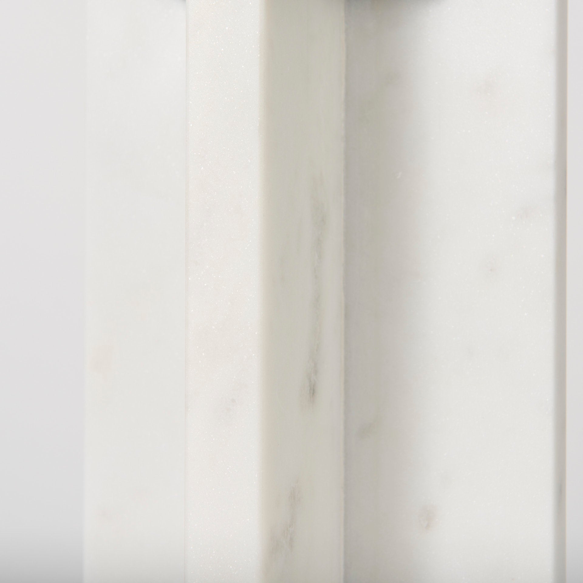 Sophia 5.5"L x 3.5"W x 10.5"H Marble Candle Holder Large - Central Designs