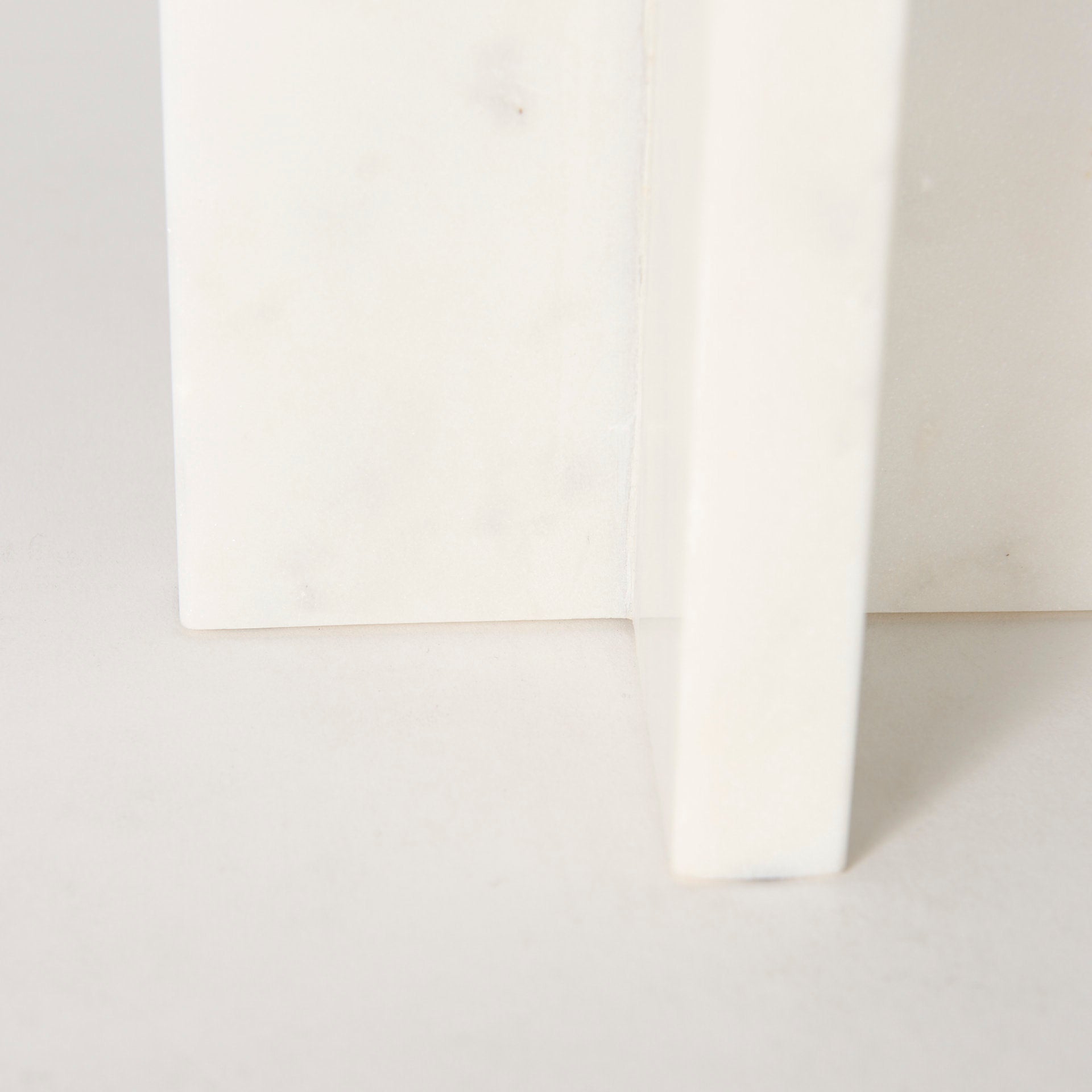 Sophia 5.5"L x 3.5"W x 10.5"H Marble Candle Holder Large - Central Designs