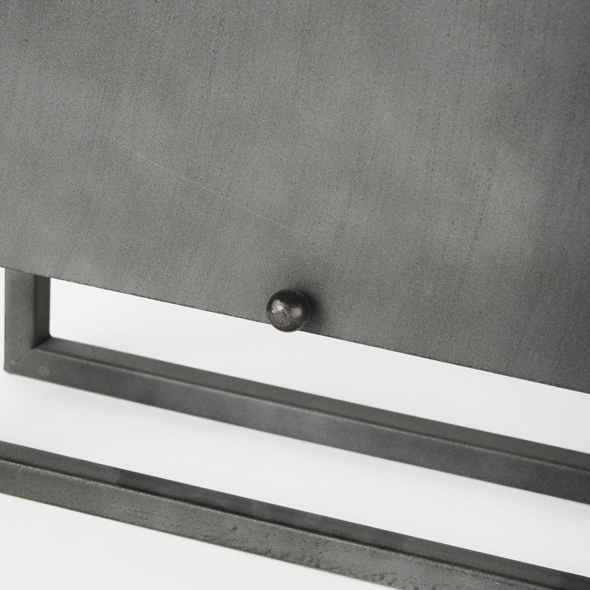 Felix Gray Metal Square Table Clock - Central Designs