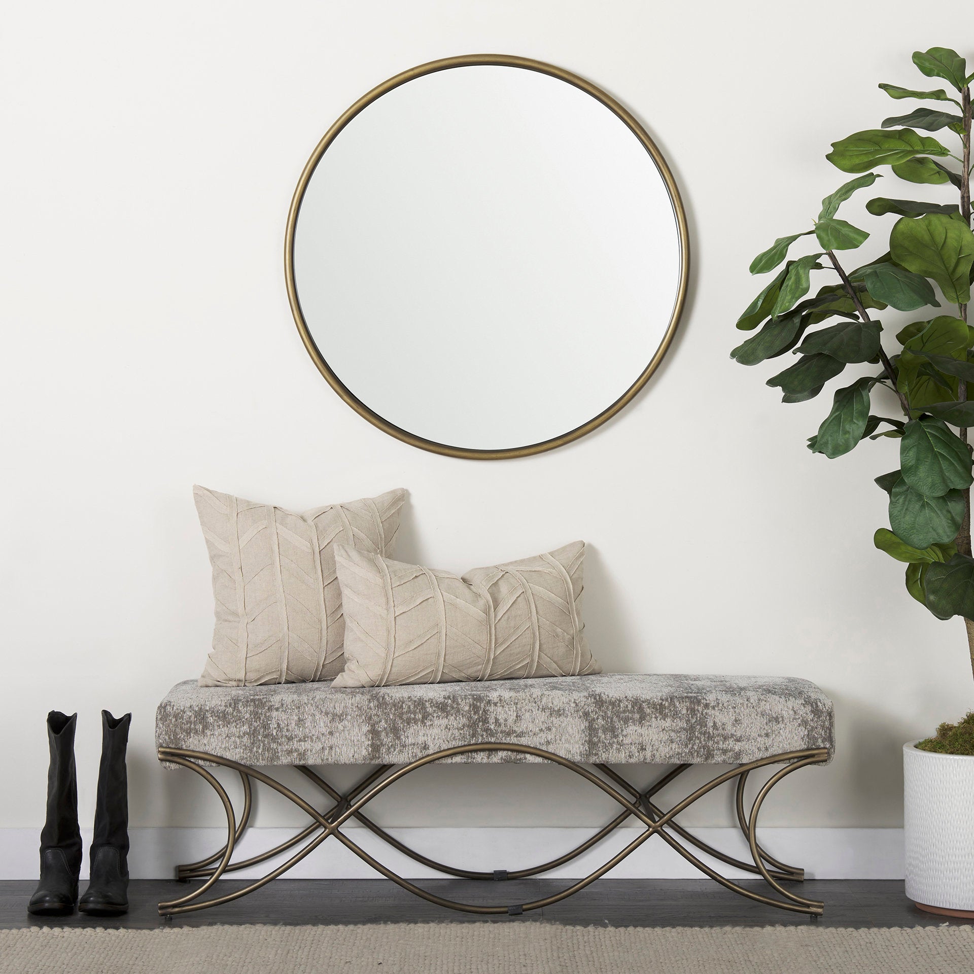 Ivivva 14L x 26W Beige Fabric Textured Decorative Pillow Cover - Central Designs