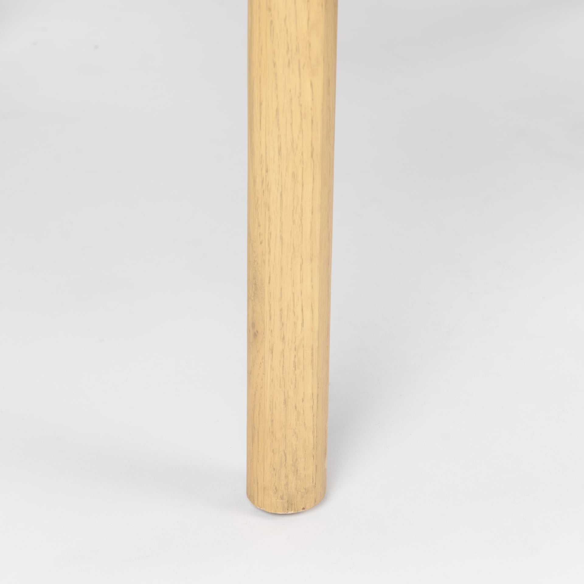 Ashton Brown Leather w/ Light Wood Accent Chair - Central Designs